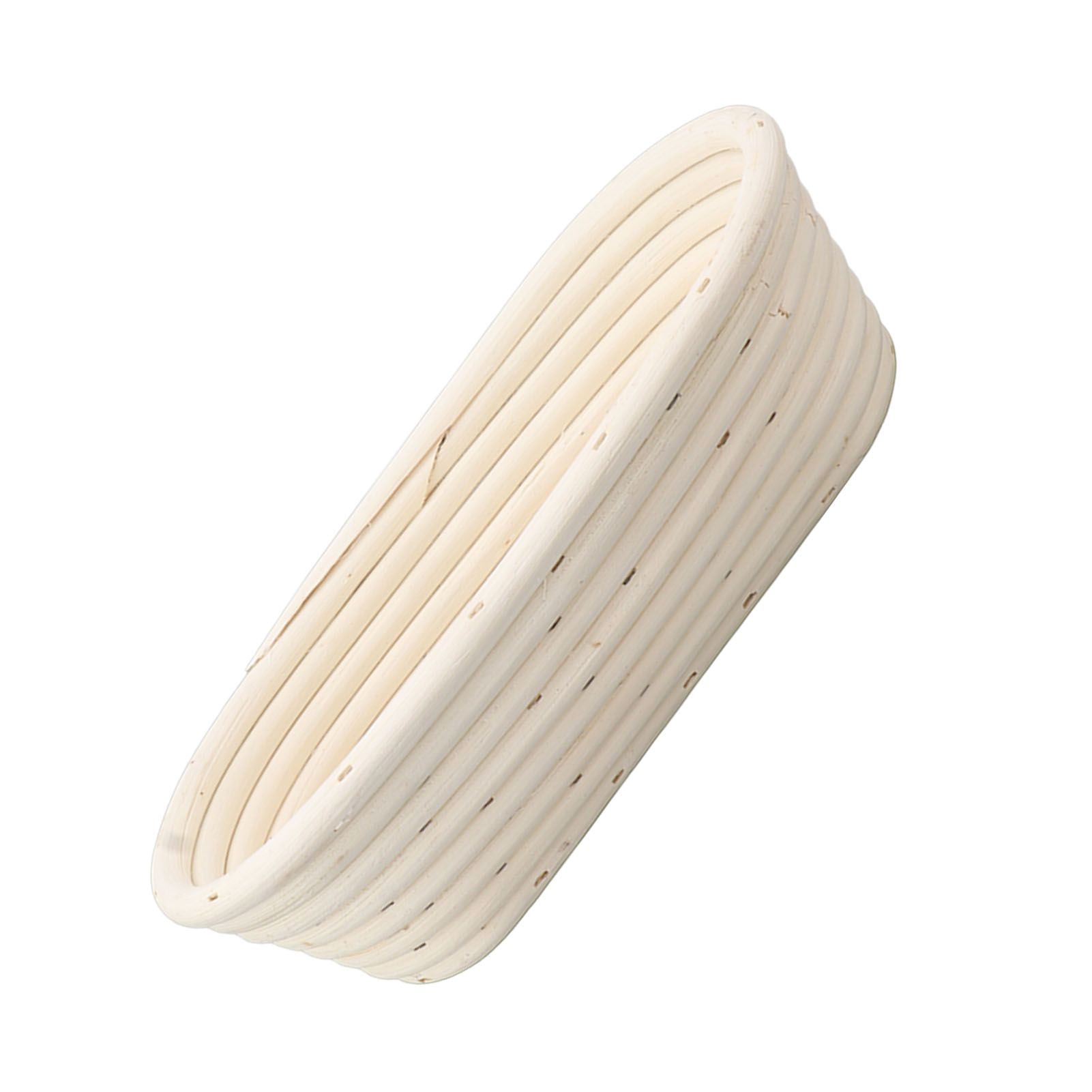 25cm Bread Proofing Basket Set Oval Natural Rattan Sourdough Proofing Basket view 2