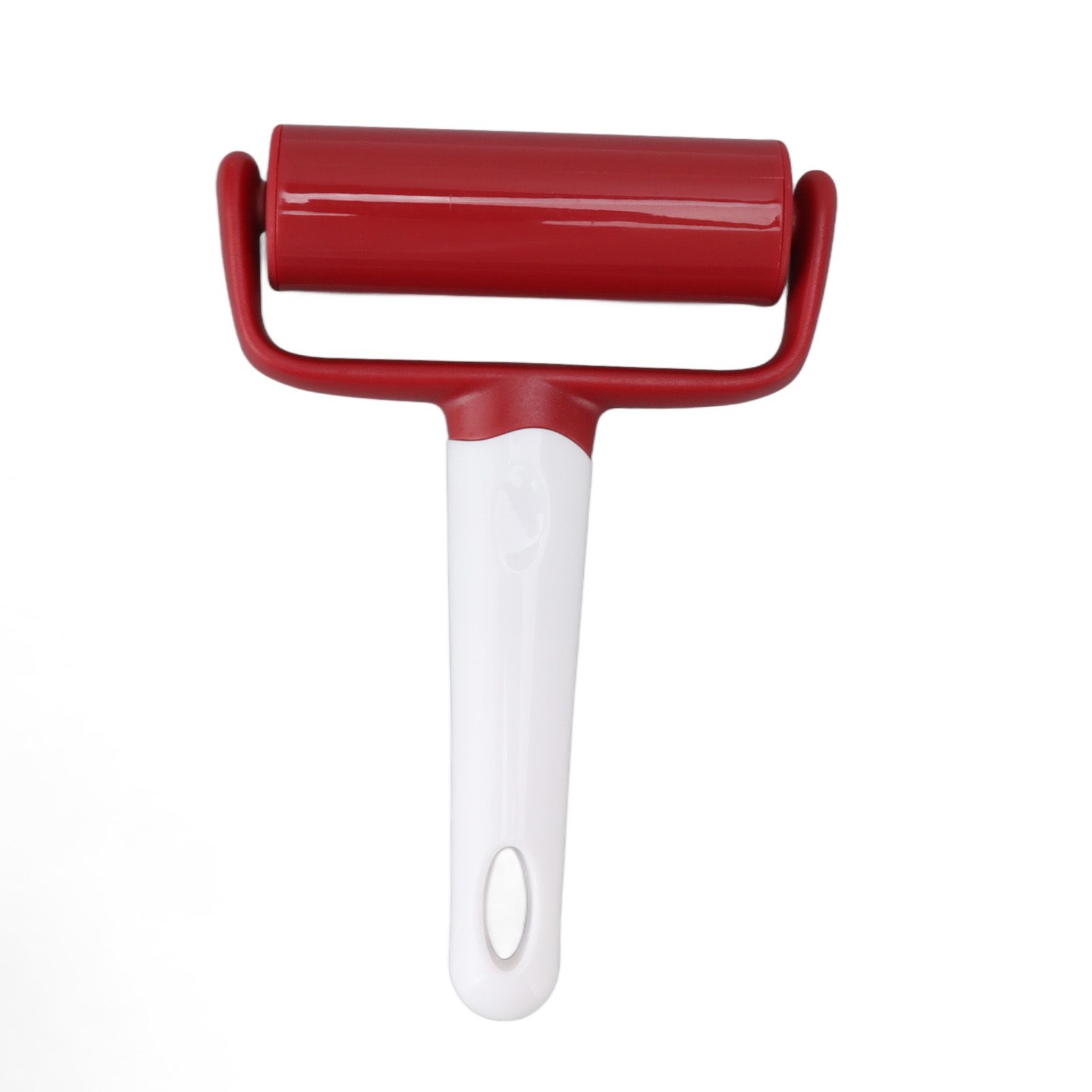 Small Rolling Pin Prevent Slip Hangable T Type Plastic Dough Roller with