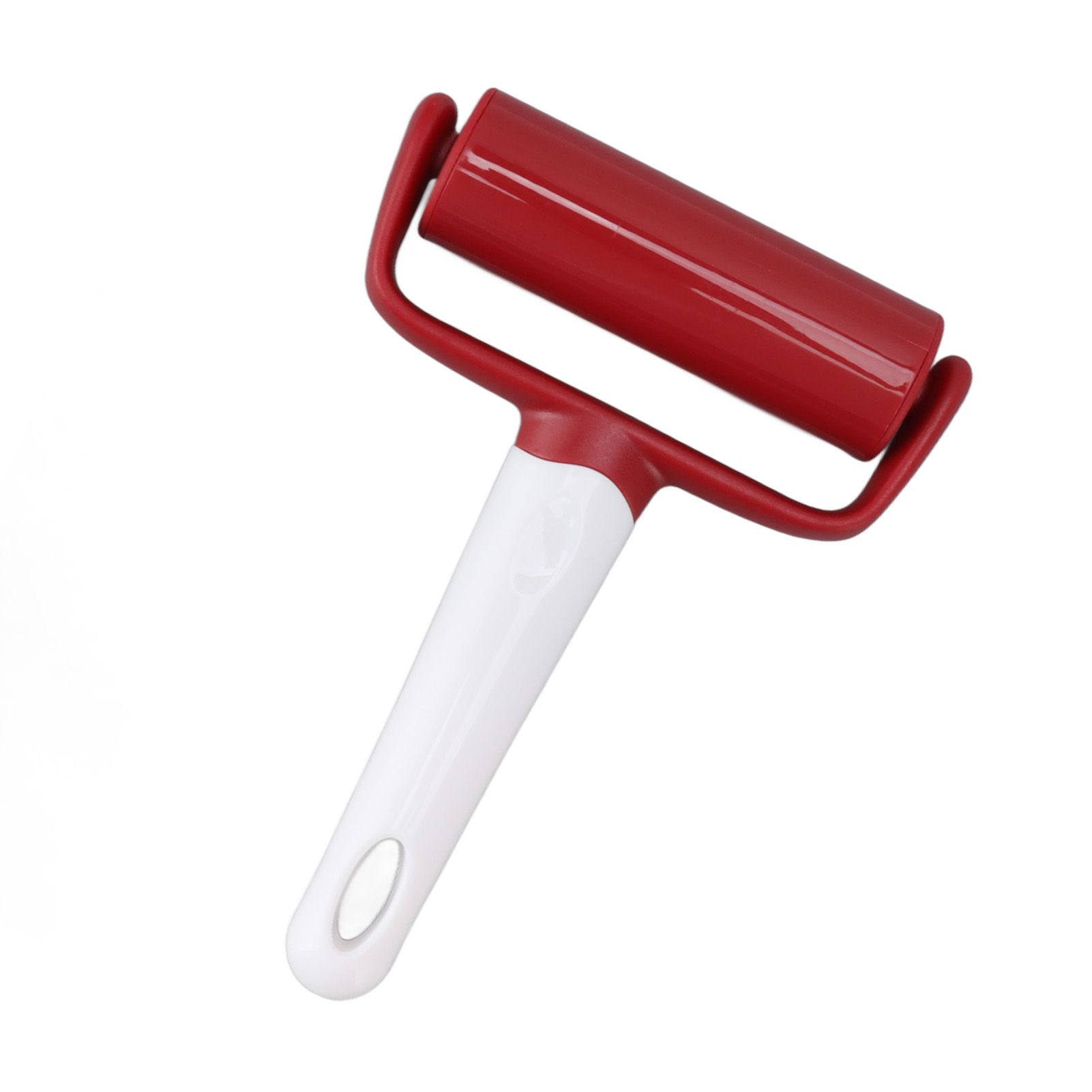 Small Rolling Pin Prevent Slip Hangable T Type Plastic Dough Roller with view 3