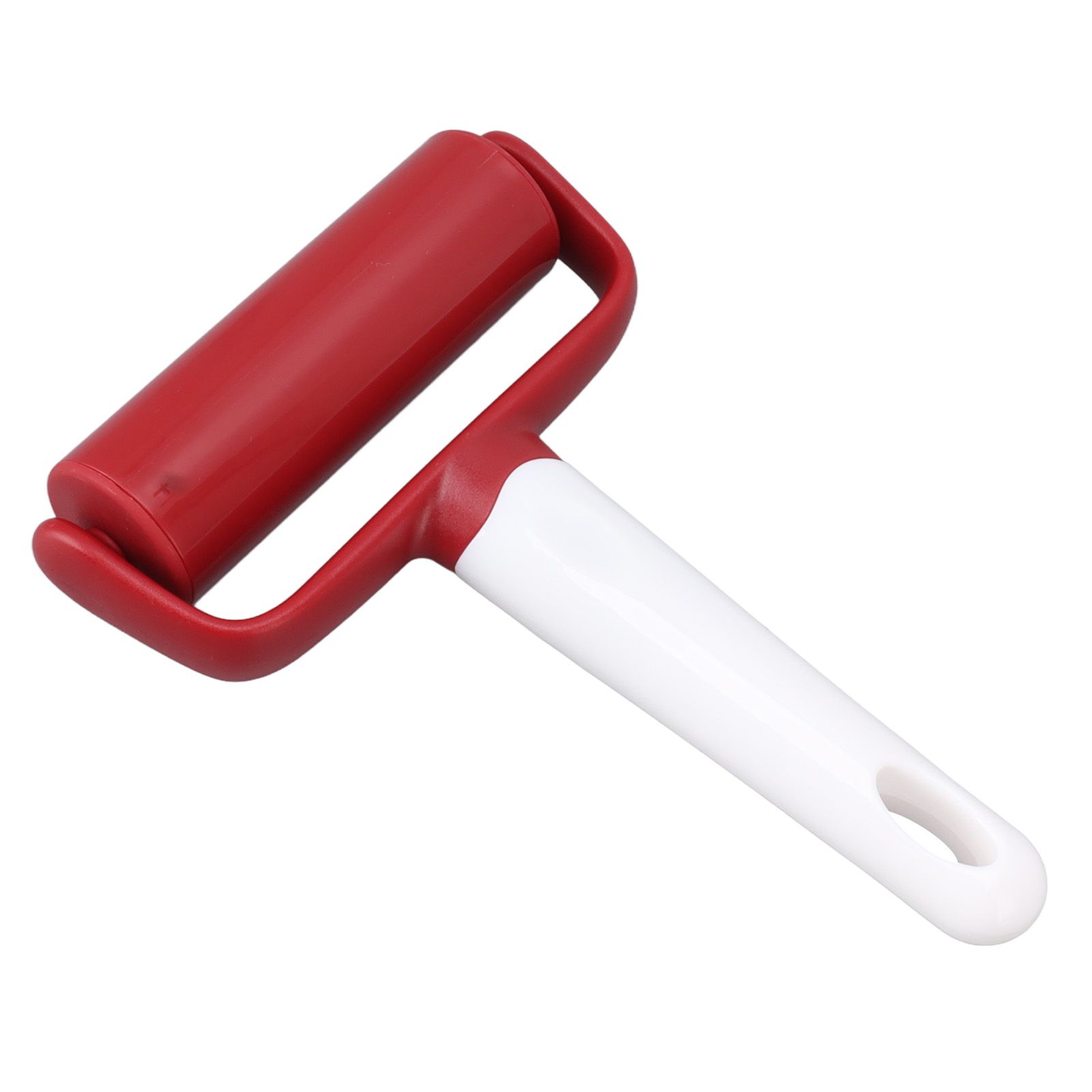 Small Rolling Pin Prevent Slip Hangable T Type Plastic Dough Roller with view 5