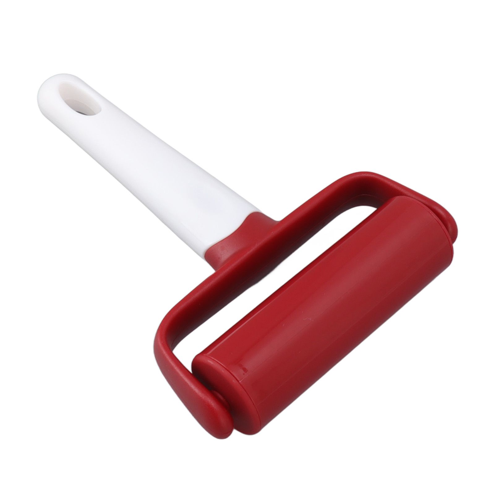 Small Rolling Pin Prevent Slip Hangable T Type Plastic Dough Roller with view 8