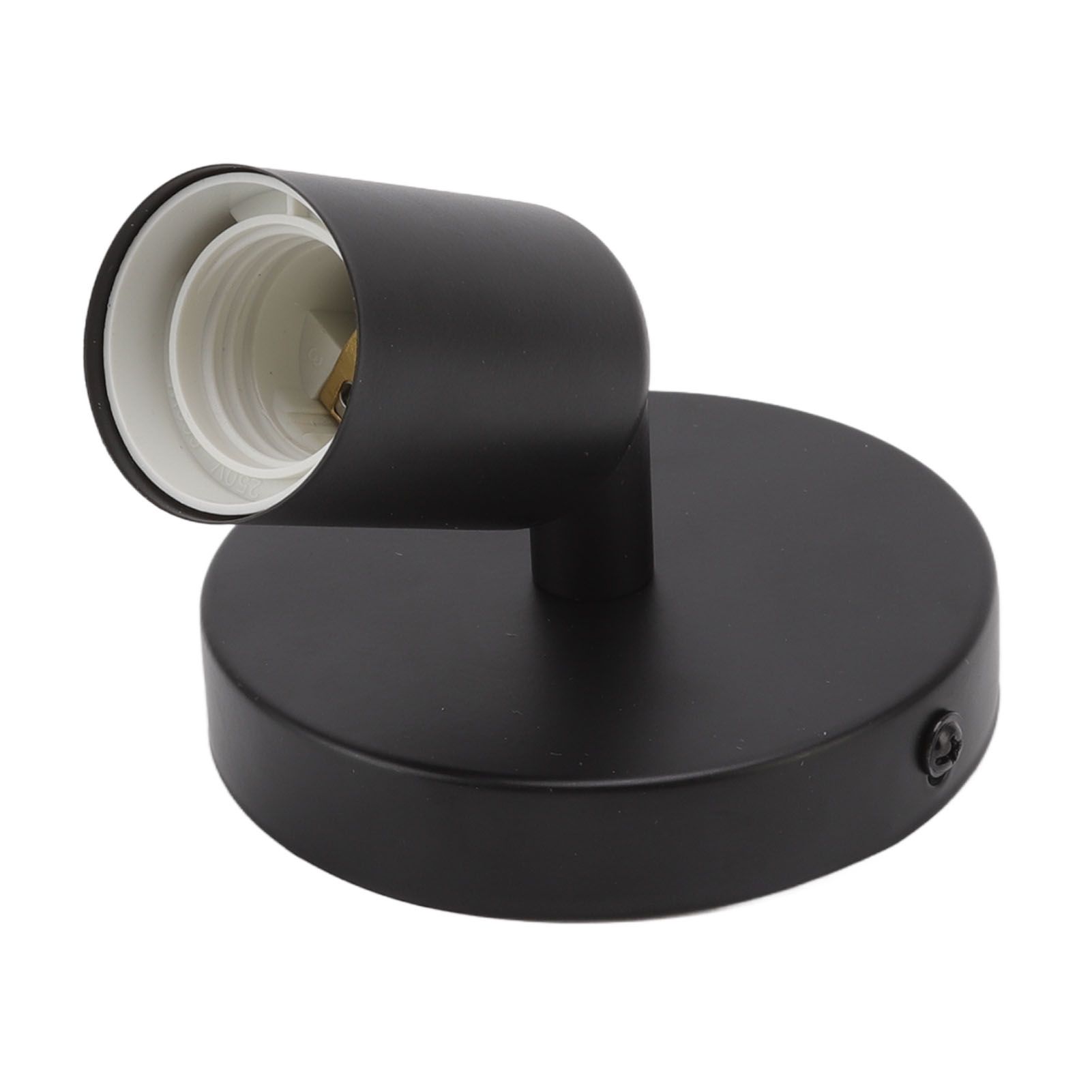 E26 E27 Wall Lamp Holder Modern Simple Wall Lamp Base for Bedroom Living Room view 3