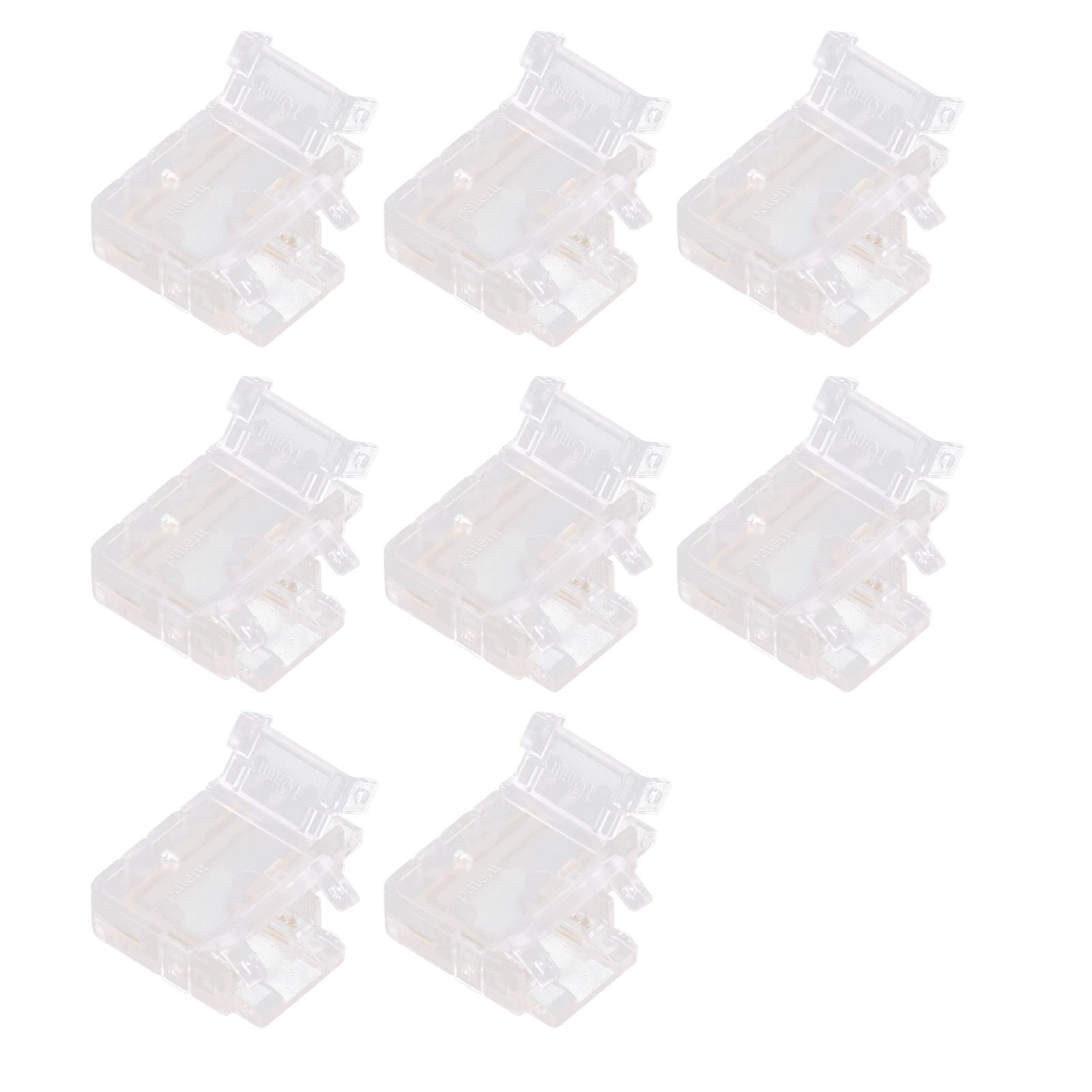 Strip Light Connector 2 Pin Solderless L Shape Seamless Terminal Extension view 4