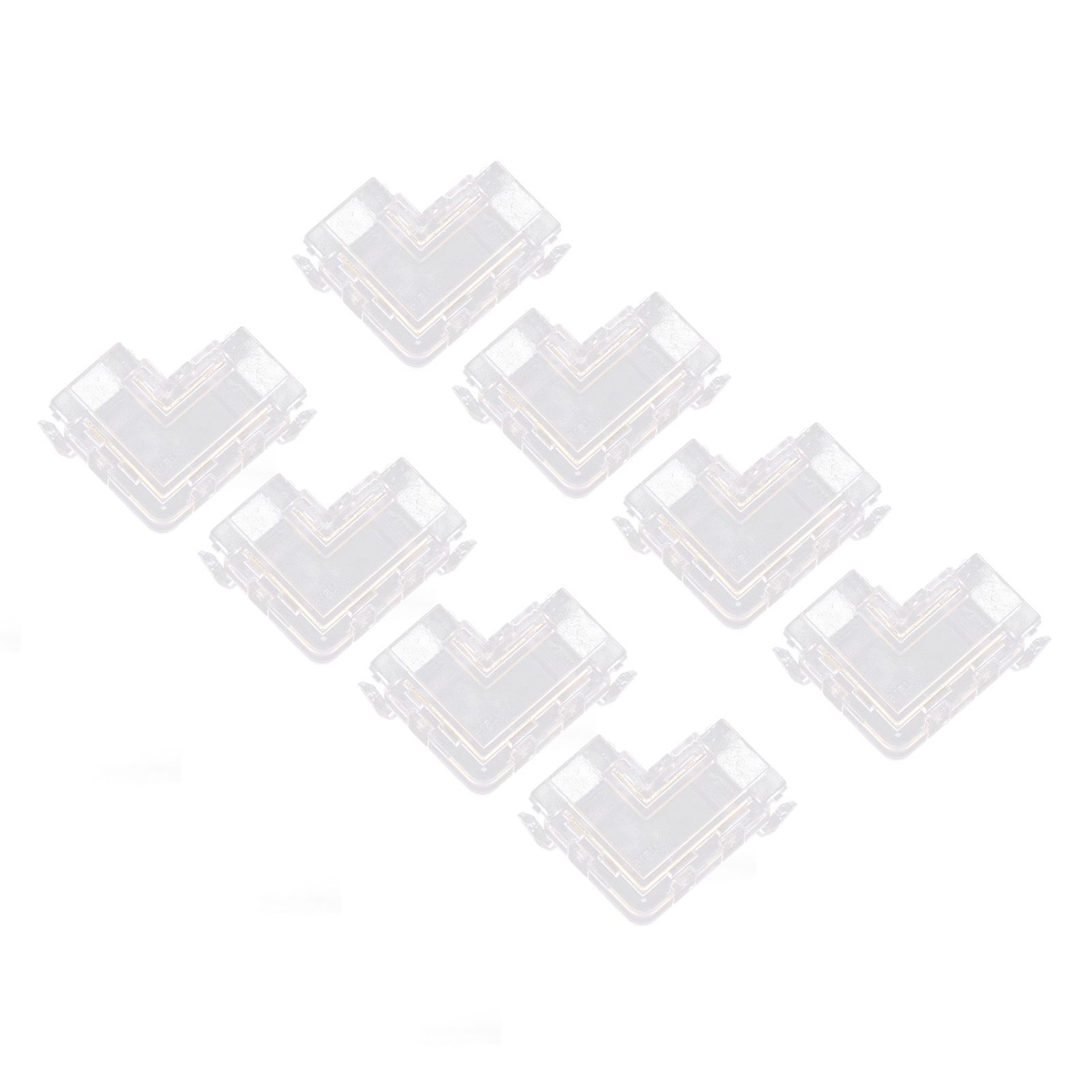 Strip Light Connector 2 Pin Solderless L Shape Seamless Terminal Extension view 9