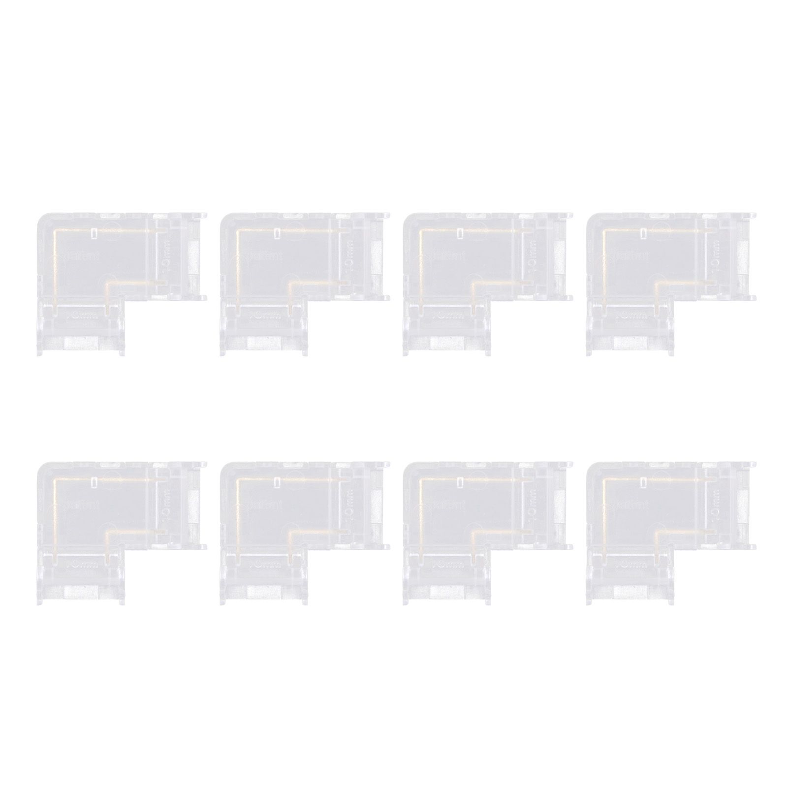 Strip Light Connector 2 Pin Solderless L Shape Seamless Terminal Extension view 10