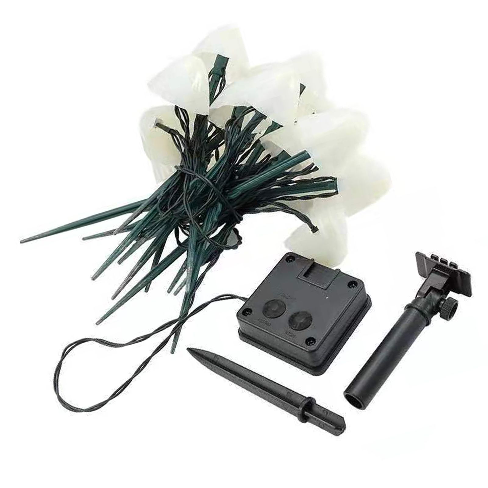 Mini Mushroom Solar Lights 8 Modes LED Waterproof String Pathway Outdoor