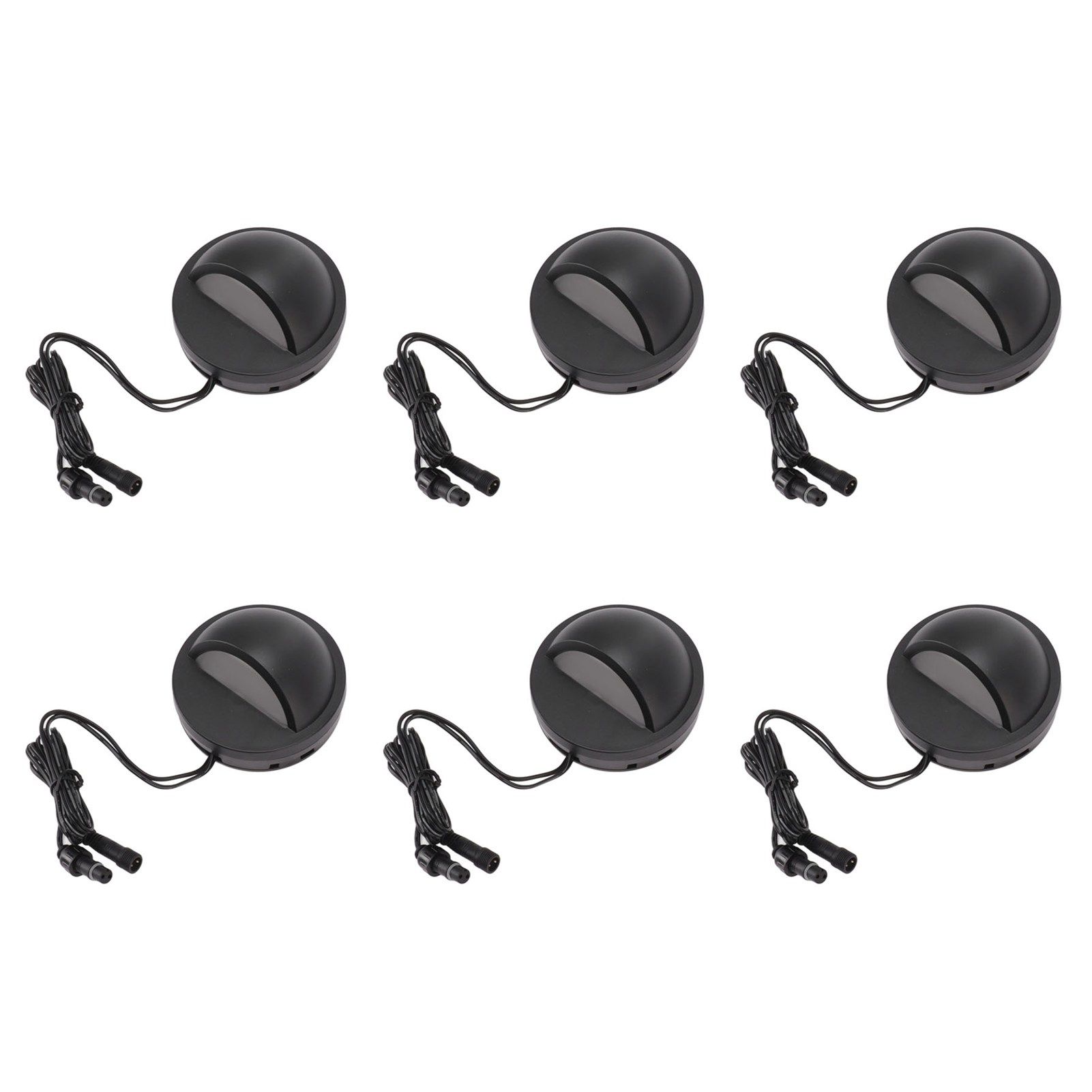 6PCS Low Voltage Deck Lights IP67 Waterproof Warm White LED Step Lamp for view 3