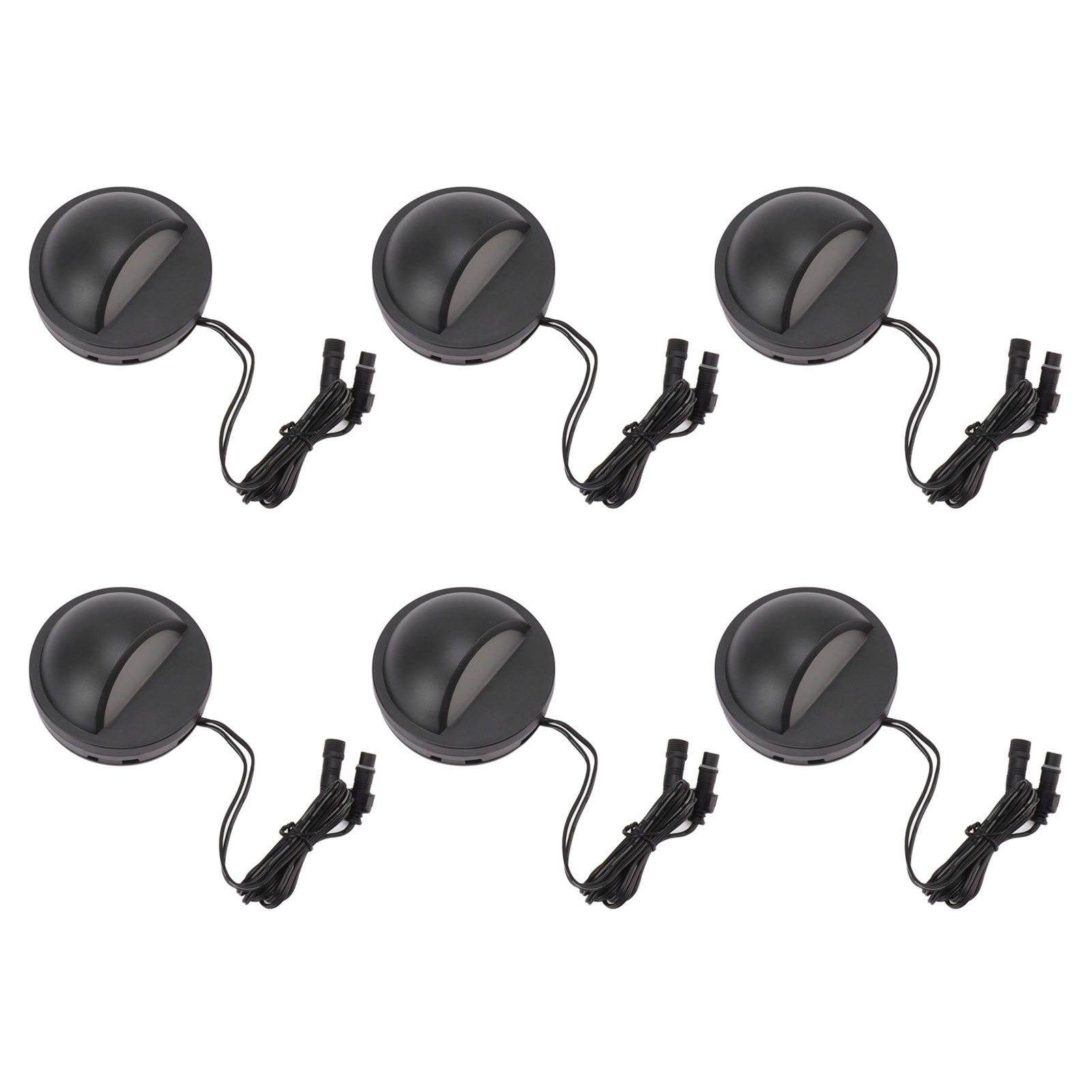 6PCS Low Voltage Deck Lights IP67 Waterproof Warm White LED Step Lamp for view 4