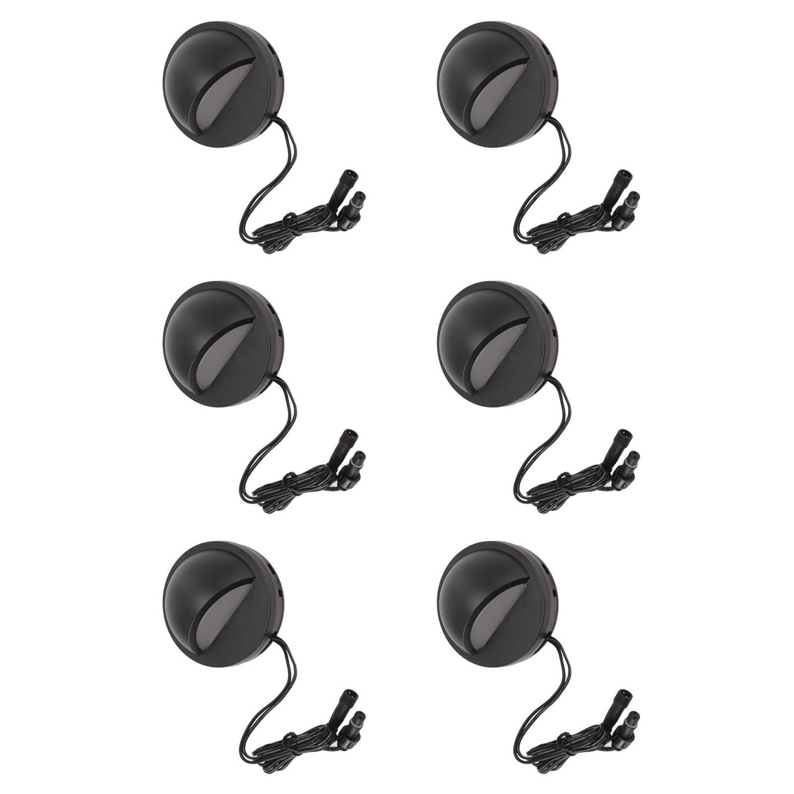 6PCS Low Voltage Deck Lights IP67 Waterproof Warm White LED Step Lamp for view 6