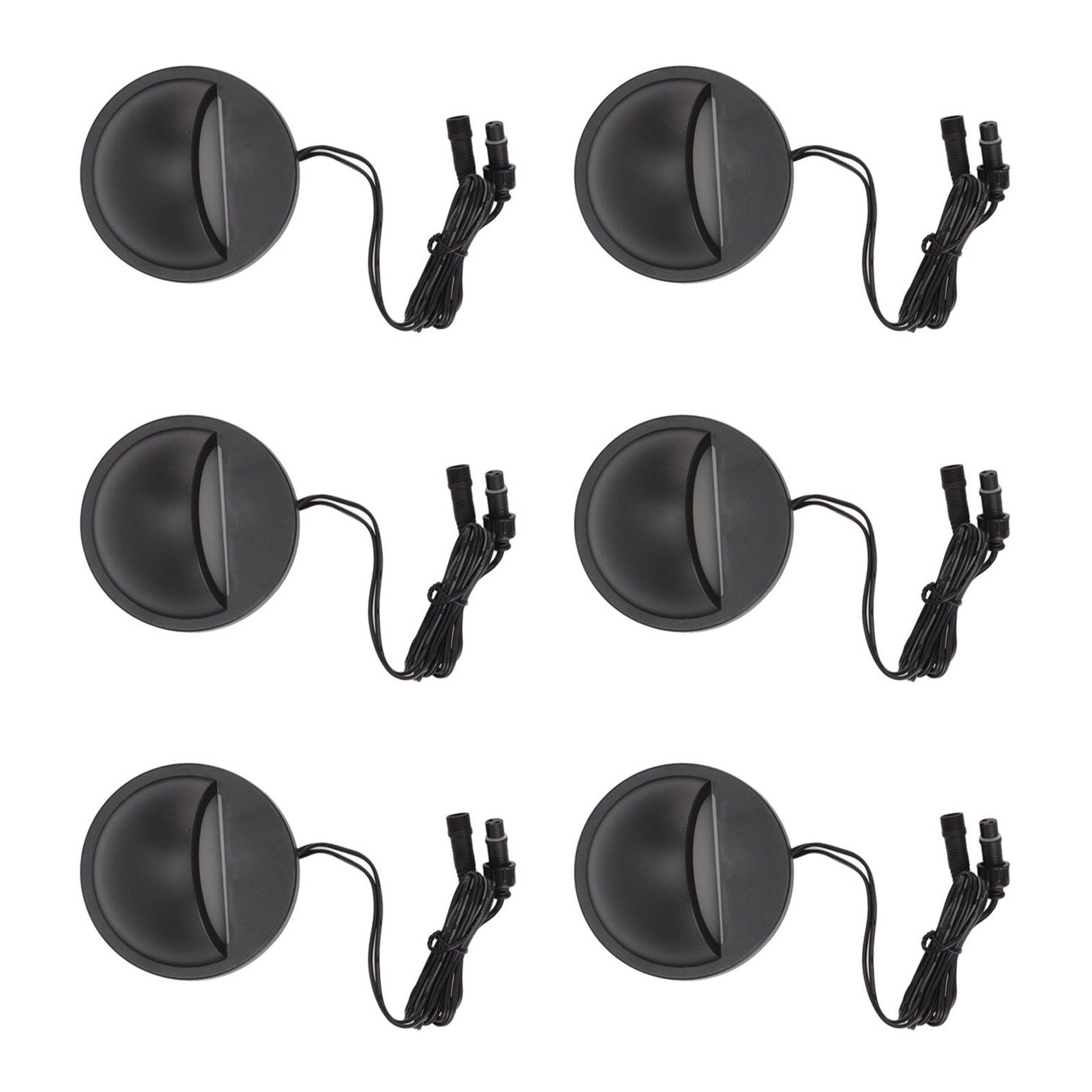 6PCS Low Voltage Deck Lights IP67 Waterproof Warm White LED Step Lamp for view 7