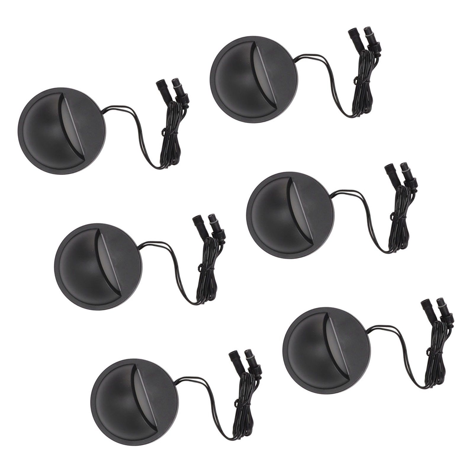 6PCS Low Voltage Deck Lights IP67 Waterproof Warm White LED Step Lamp for view 8