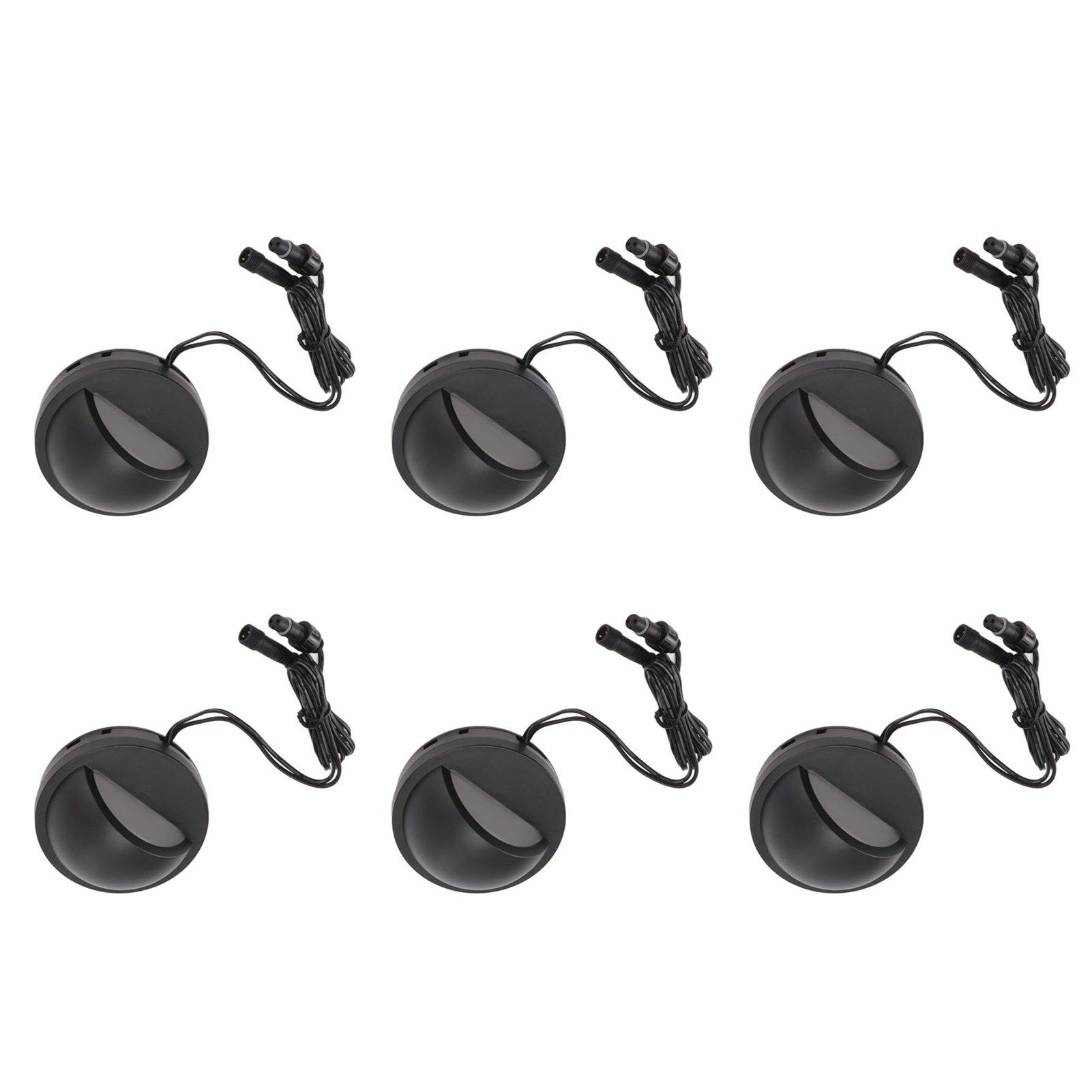 6PCS Low Voltage Deck Lights IP67 Waterproof Warm White LED Step Lamp for view 10