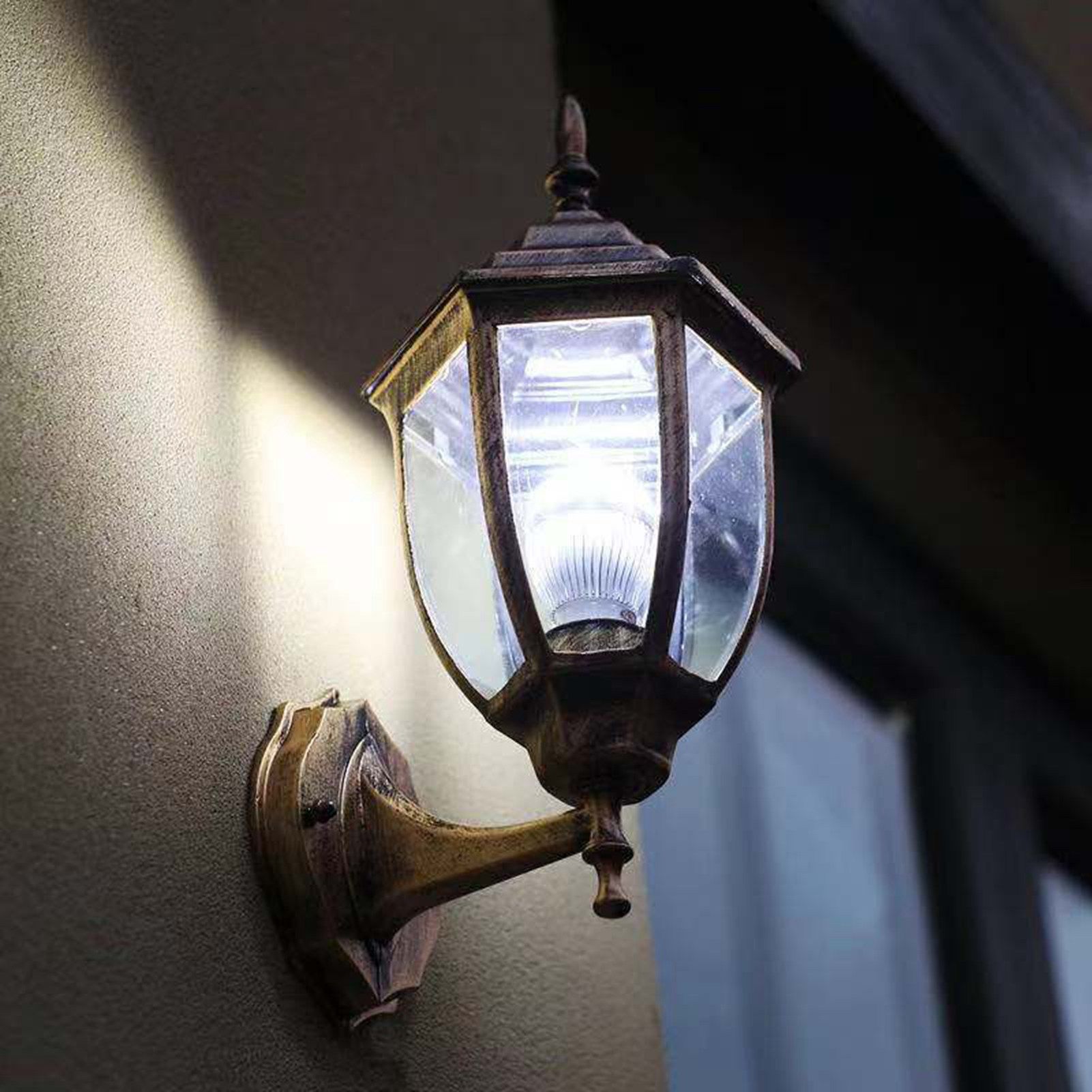Hex Garden Wall Lamp Waterproof Outdoor Wall Light Corridor Courtyard Balcony view 2