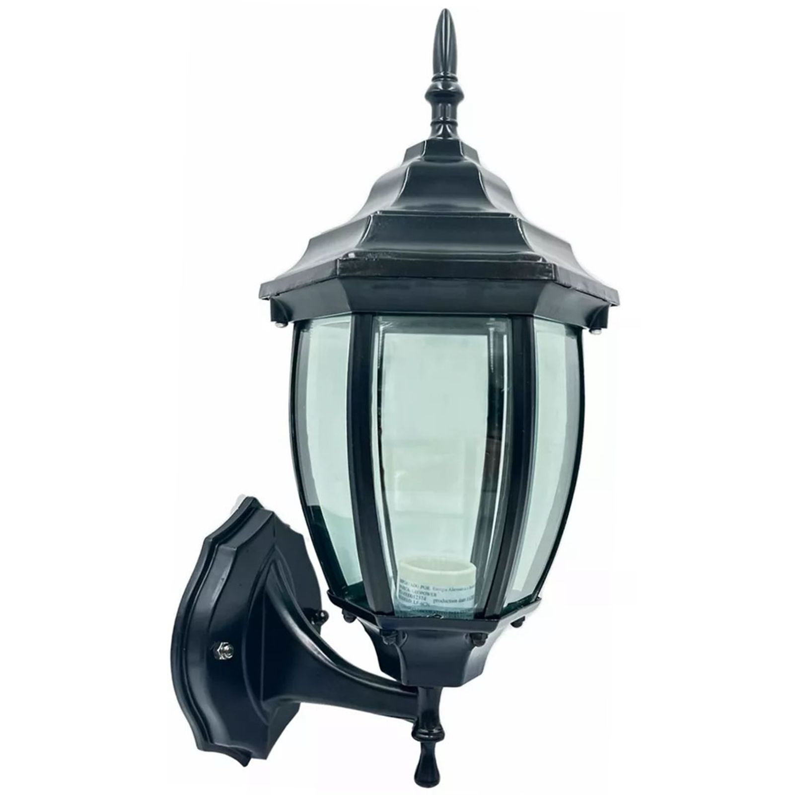 Hex Garden Wall Lamp Waterproof Outdoor Wall Light Corridor Courtyard Balcony view 3