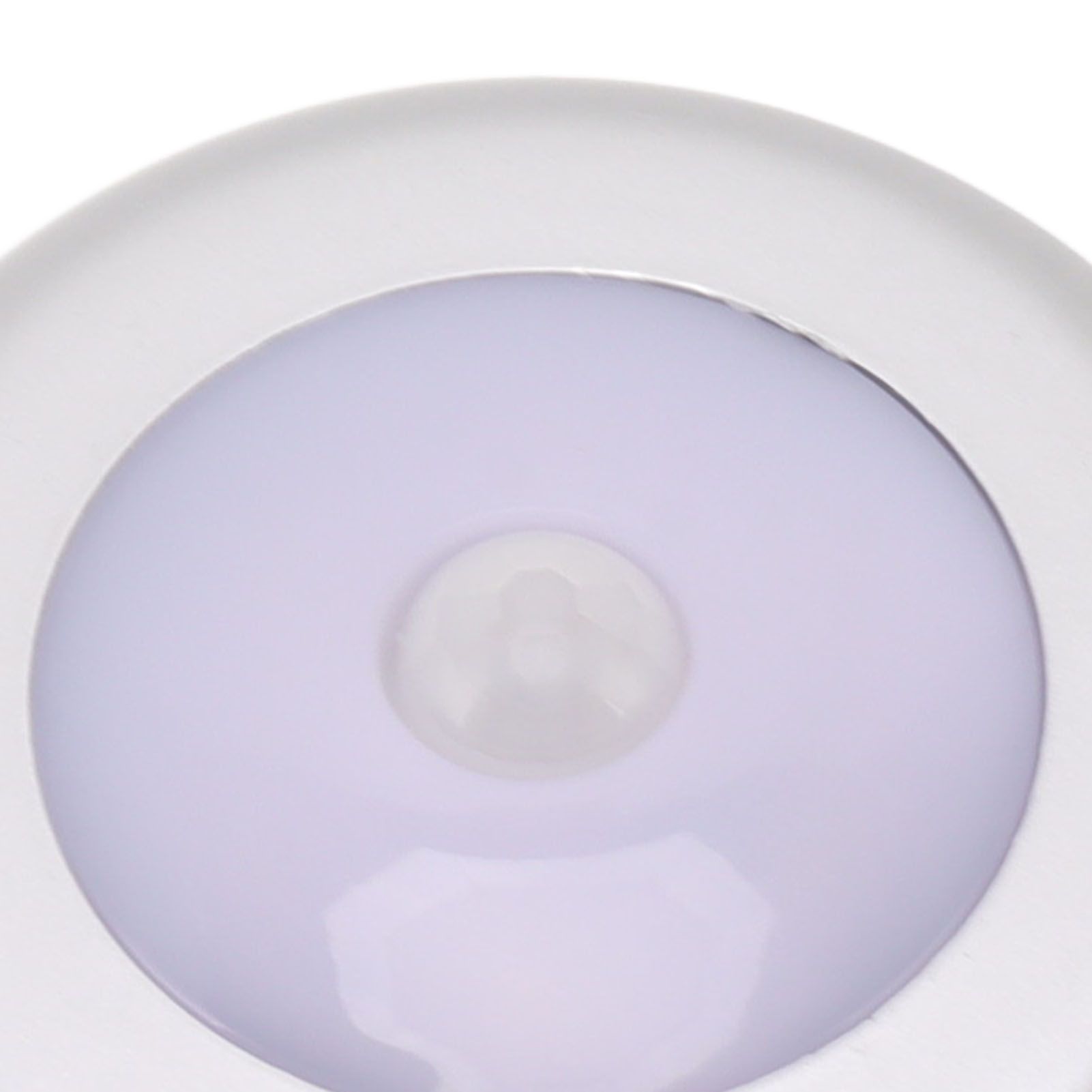 Motion Sensor Night Light Eye Protection Round Small LED Induction Lamp for view 13