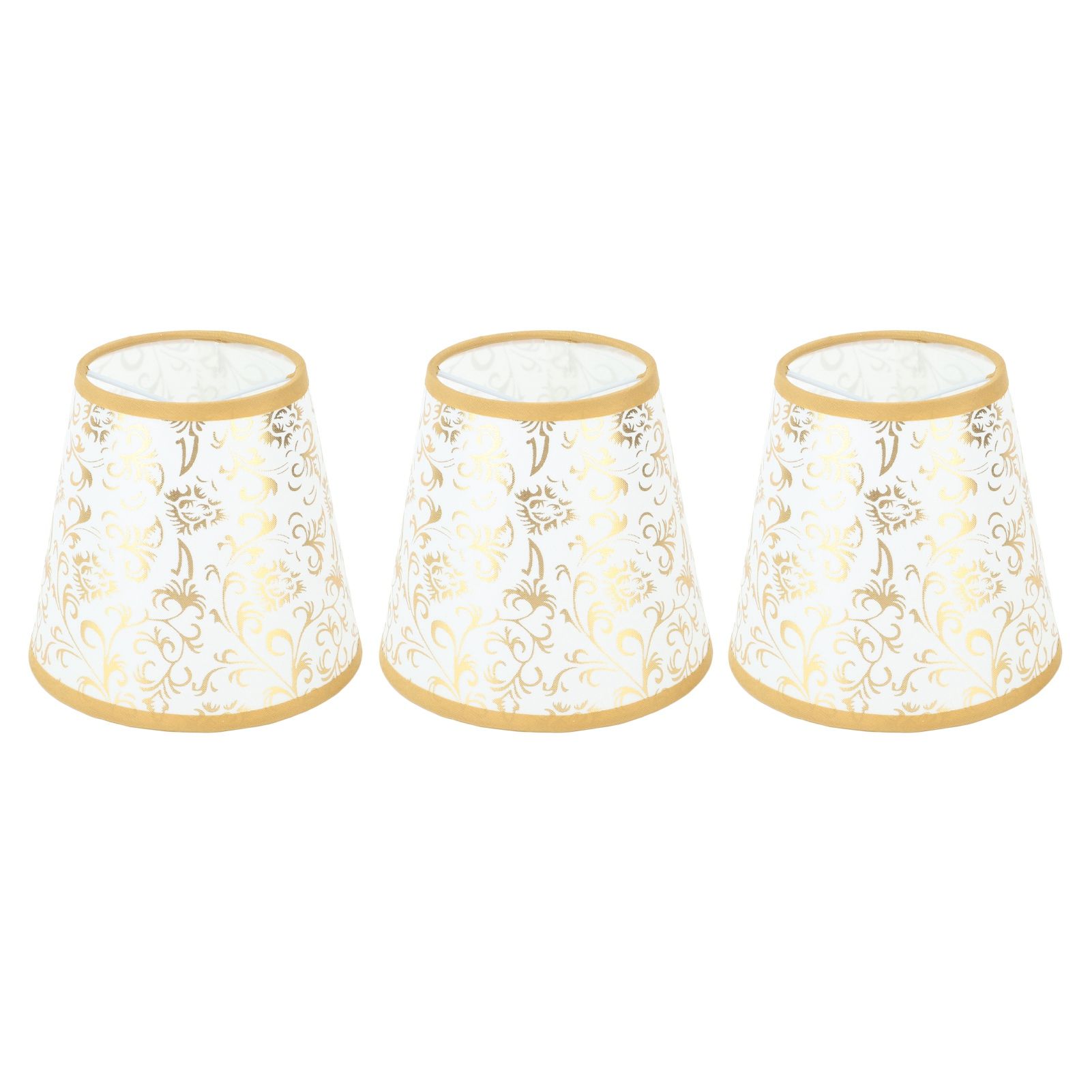 Cloth Lampshade Clip On Installation Modern Fabric Lamp Shades for E14 Bulb view 2