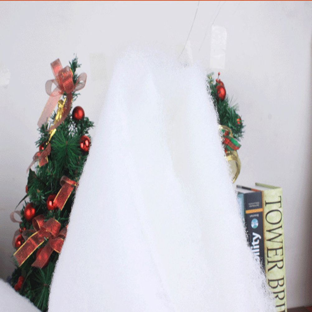 Christmas Snow Cover Blanket Artificial Cotton Blanket Decorations for view 7
