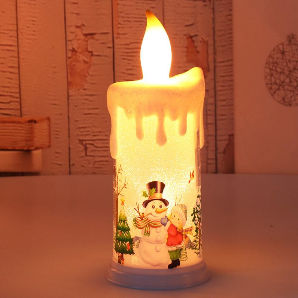 Christmas LED Candle Light Bright Flickering Bulb Battery Operated Realistic view 2
