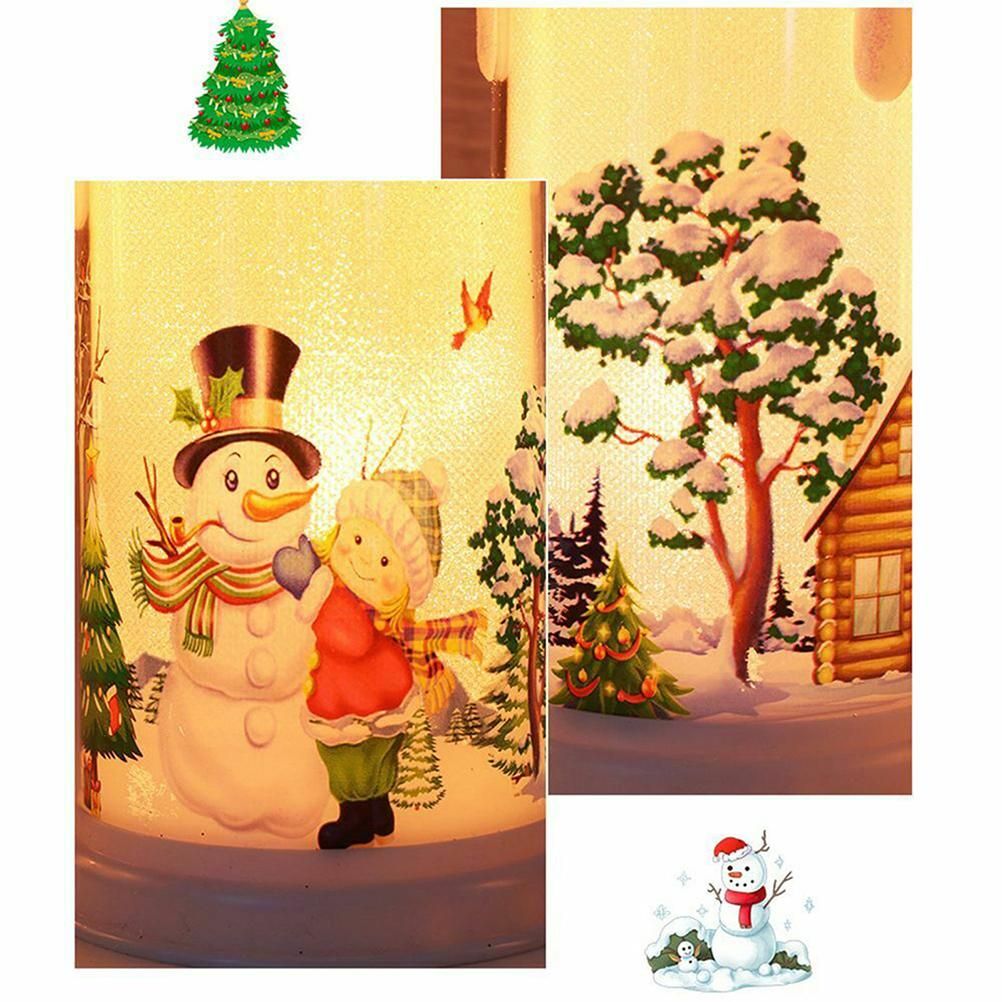 Christmas LED Candle Light Bright Flickering Bulb Battery Operated Realistic view 3