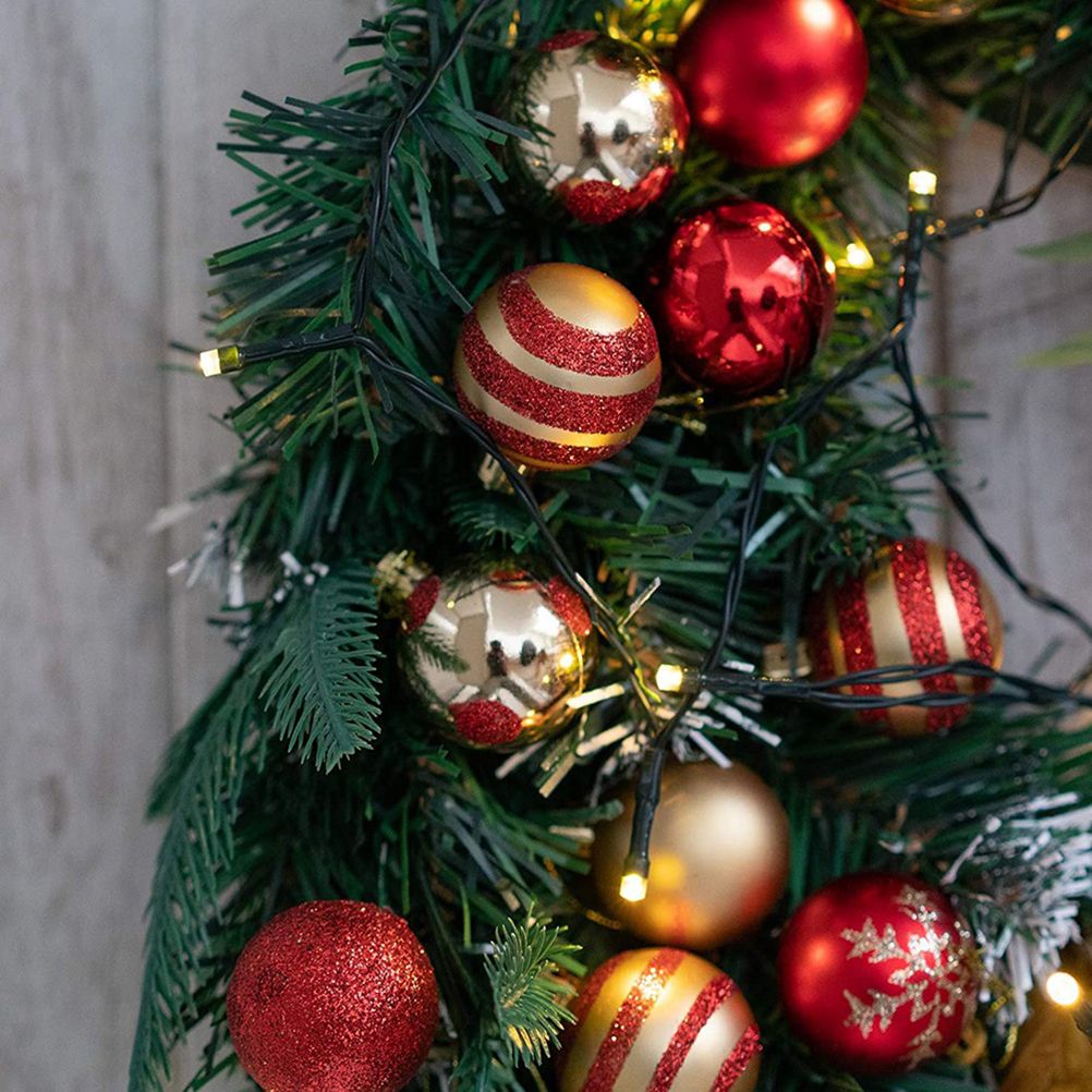 50PCS 4CM Shatterproof Christmas Ball Decorations Christmas Tree Ornaments view 9