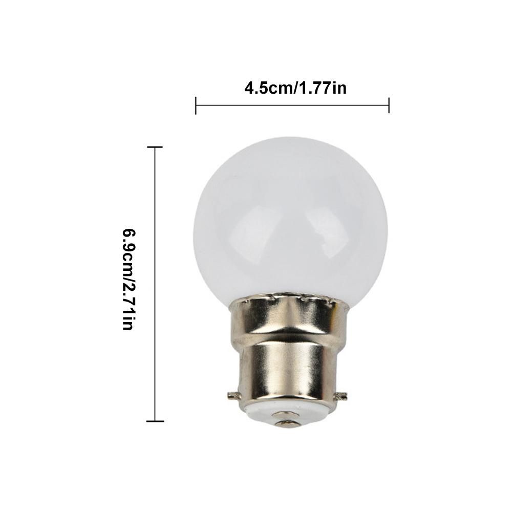 LED Bulb Color B22 3W 240LM B22 Bayonet Bulbs Color LED Bulbs for Home Bar view 2