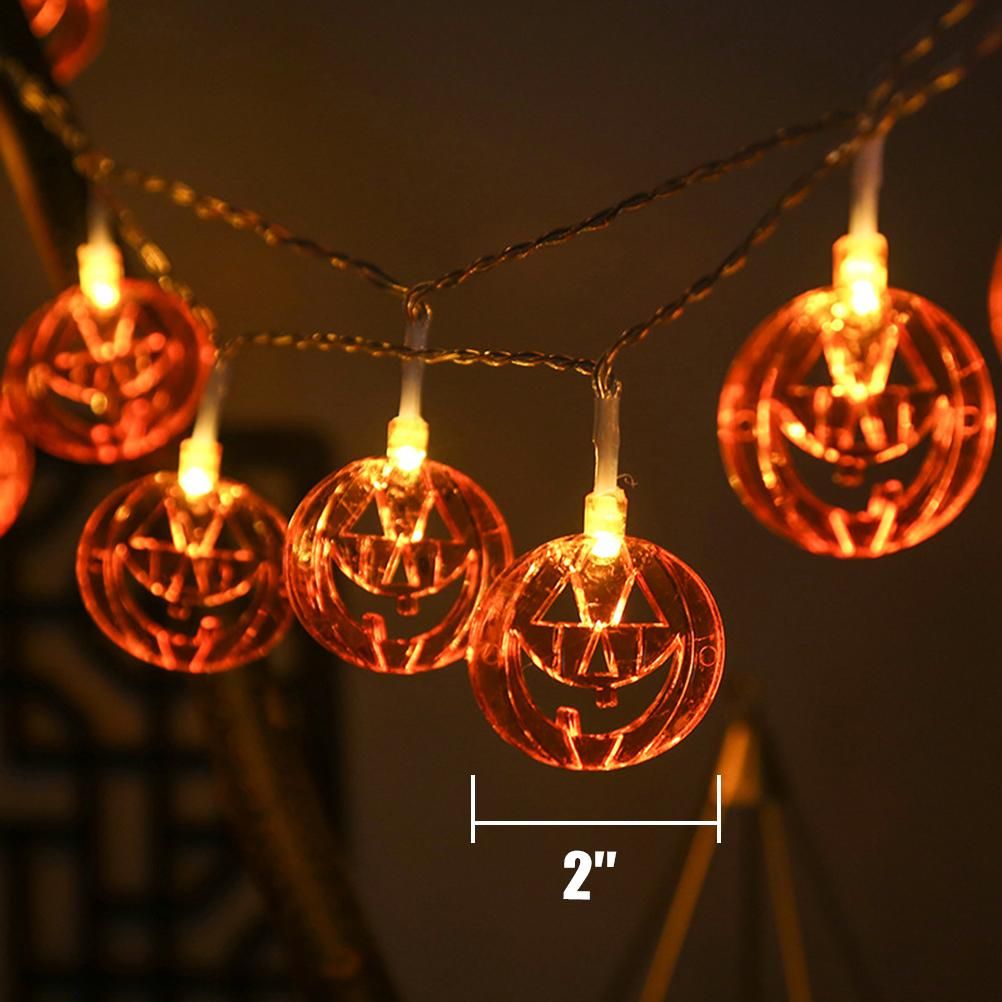 3 Meters LED Halloween String Lights Waterproof Grimace Pumpkin String Light view 3