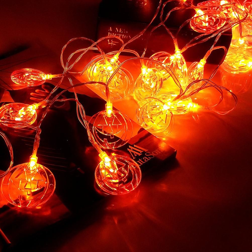 3 Meters LED Halloween String Lights Waterproof Grimace Pumpkin String Light view 4