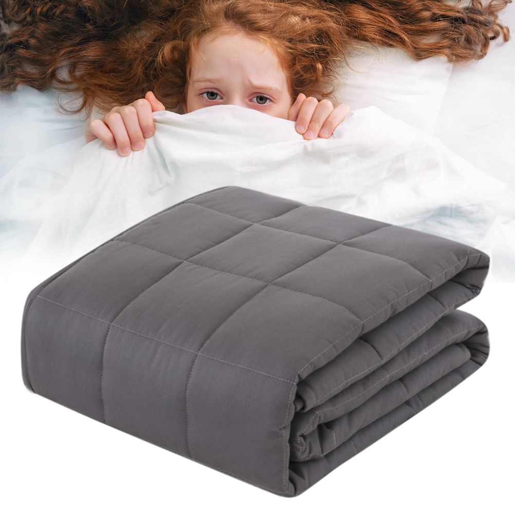 Heavy Blanket Against Sleep Disorders and Stress Blanket for Adults and view 9