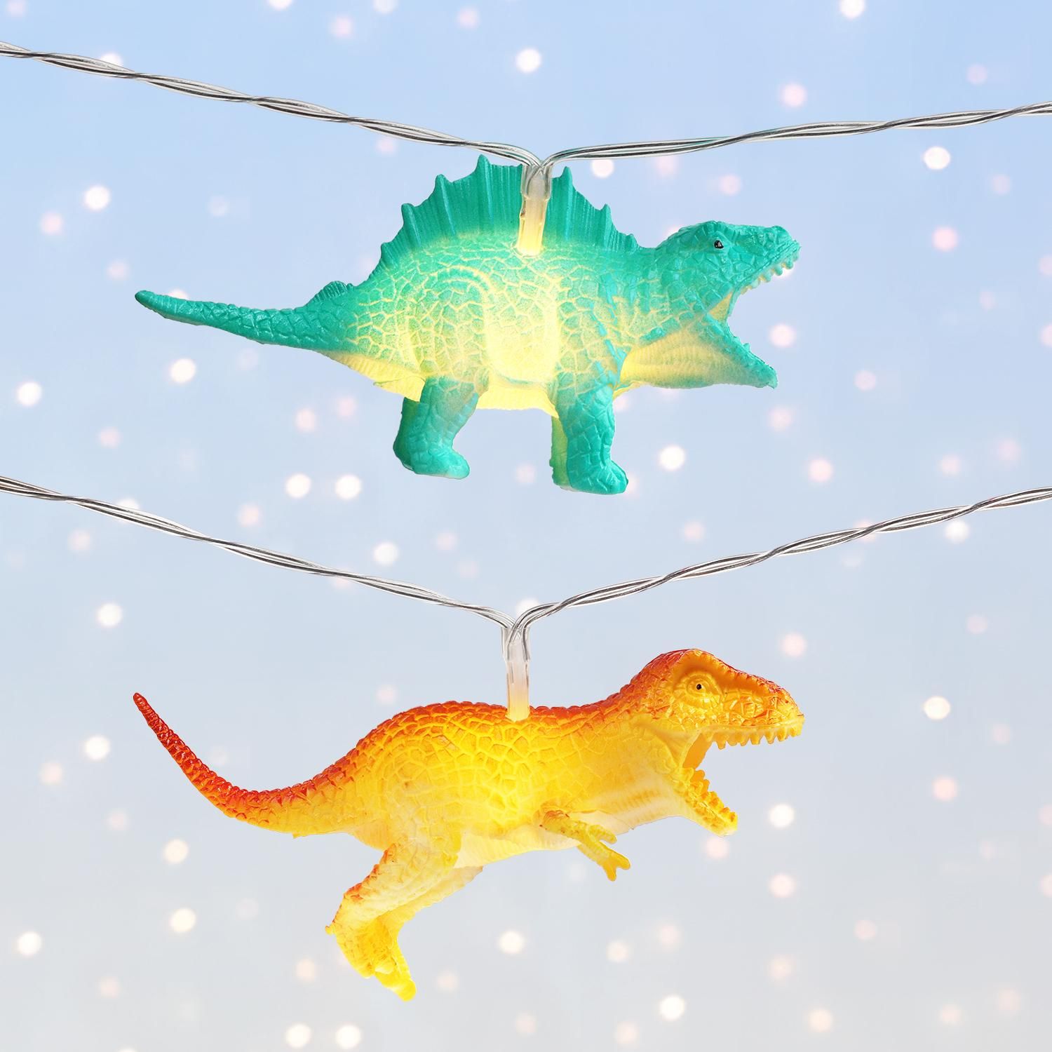 2 Meter 10 LED Fairy Lights Dinosaur String Light Decorative Lamp Party Fun view 6
