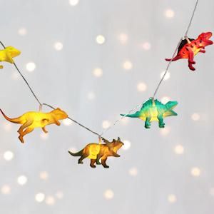 2 Meter 10 LED Fairy Lights Dinosaur String Light Decorative Lamp Party Fun view 8
