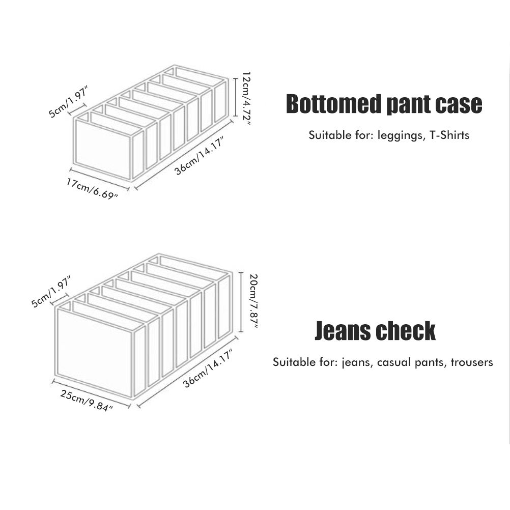 Wardrobe Clothes Organizer Closet Storage Baskets Save Space Clothing Storage view 2