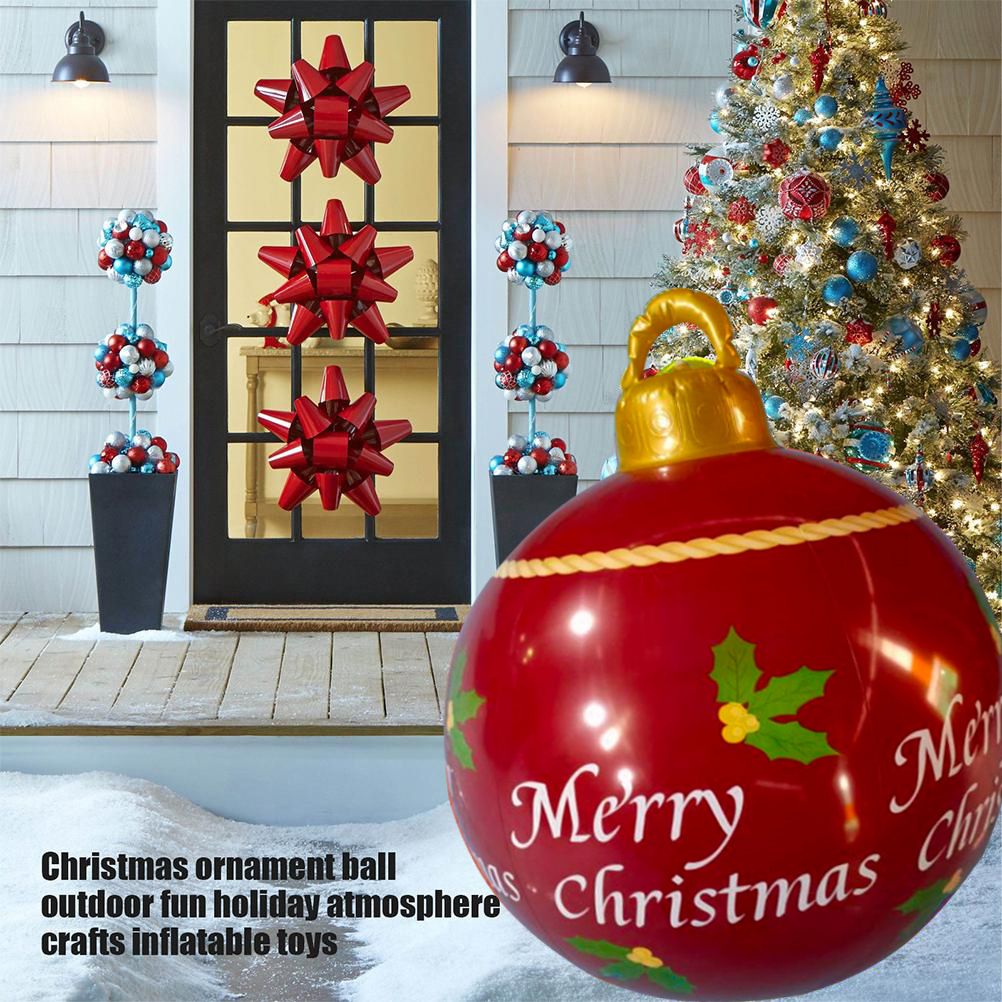 Christmas Inflatable Ball Blow Up Yard Decoration for Halloween Party Indoor view 4
