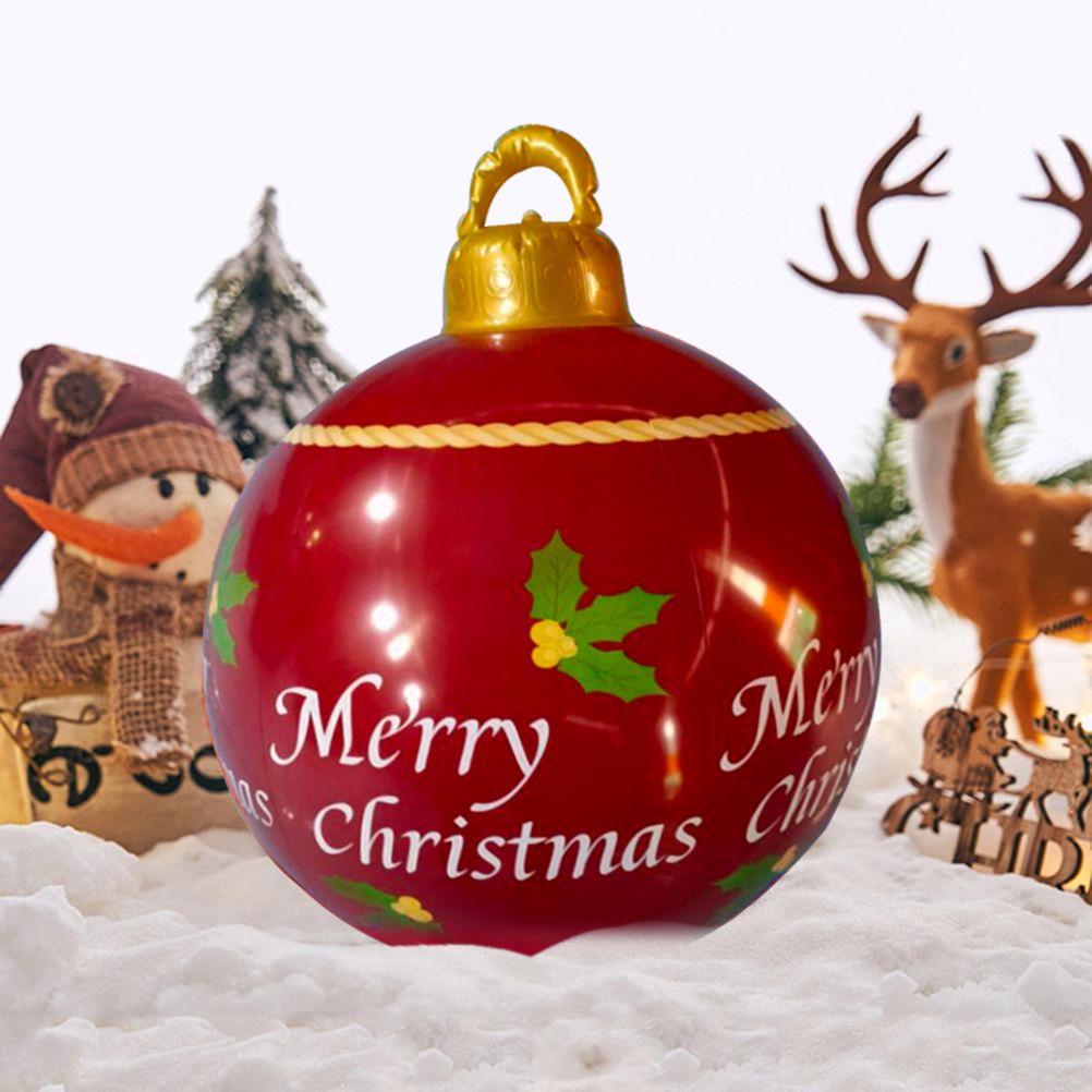 Christmas Inflatable Ball Blow Up Yard Decoration for Halloween Party Indoor view 7