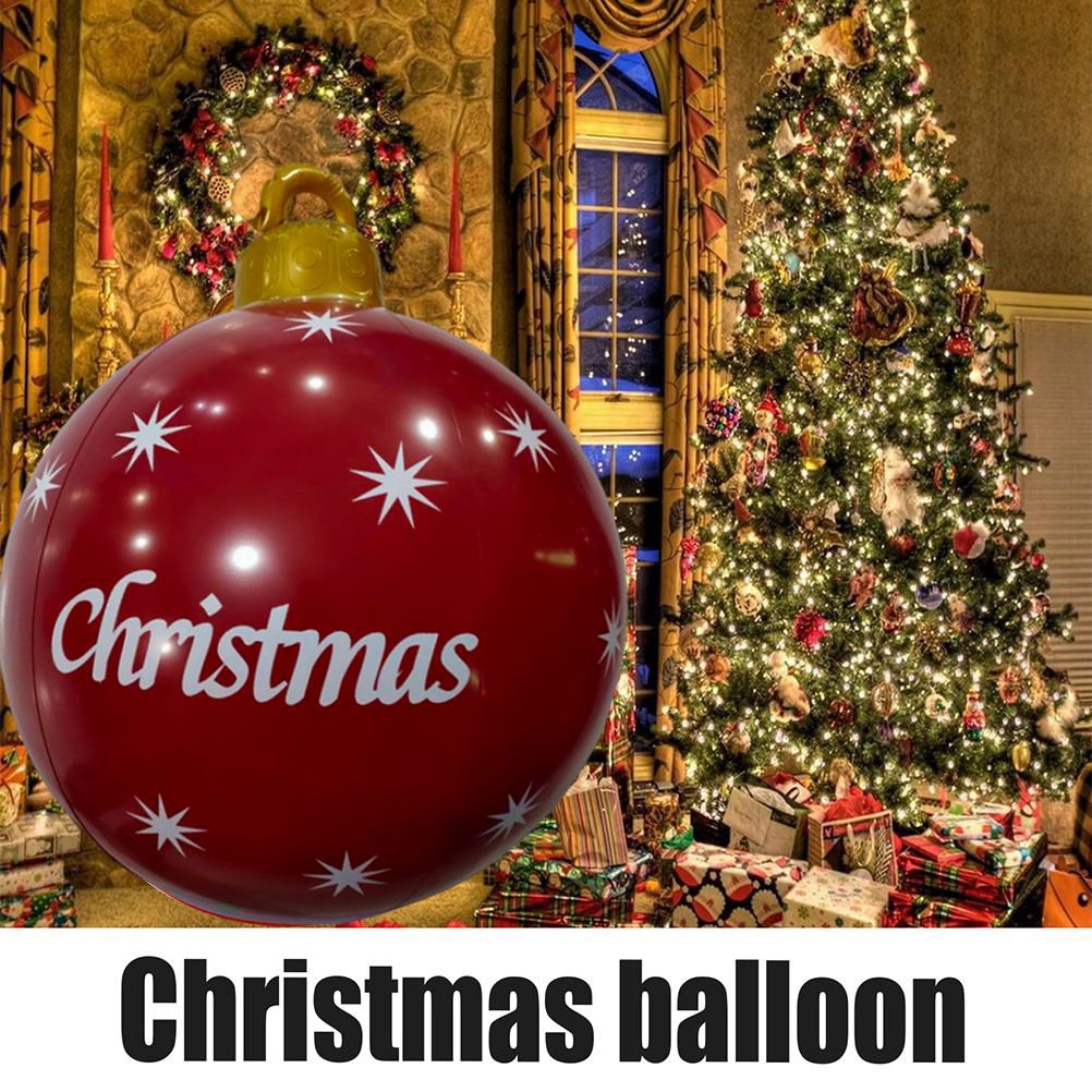 Christmas Inflatable Ball Blow Up Yard Decoration for Halloween Party Indoor view 3