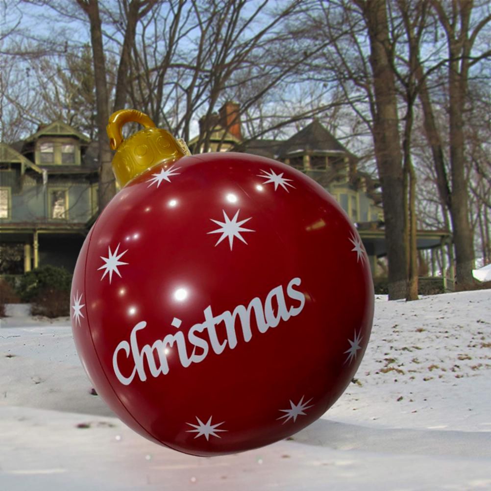 Christmas Inflatable Ball Blow Up Yard Decoration for Halloween Party Indoor view 5