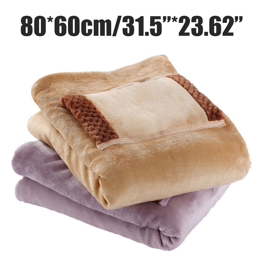 5V USB Heated Blanket Electric Throw Blanket Warm Hand Knee Heating Blanket view 2