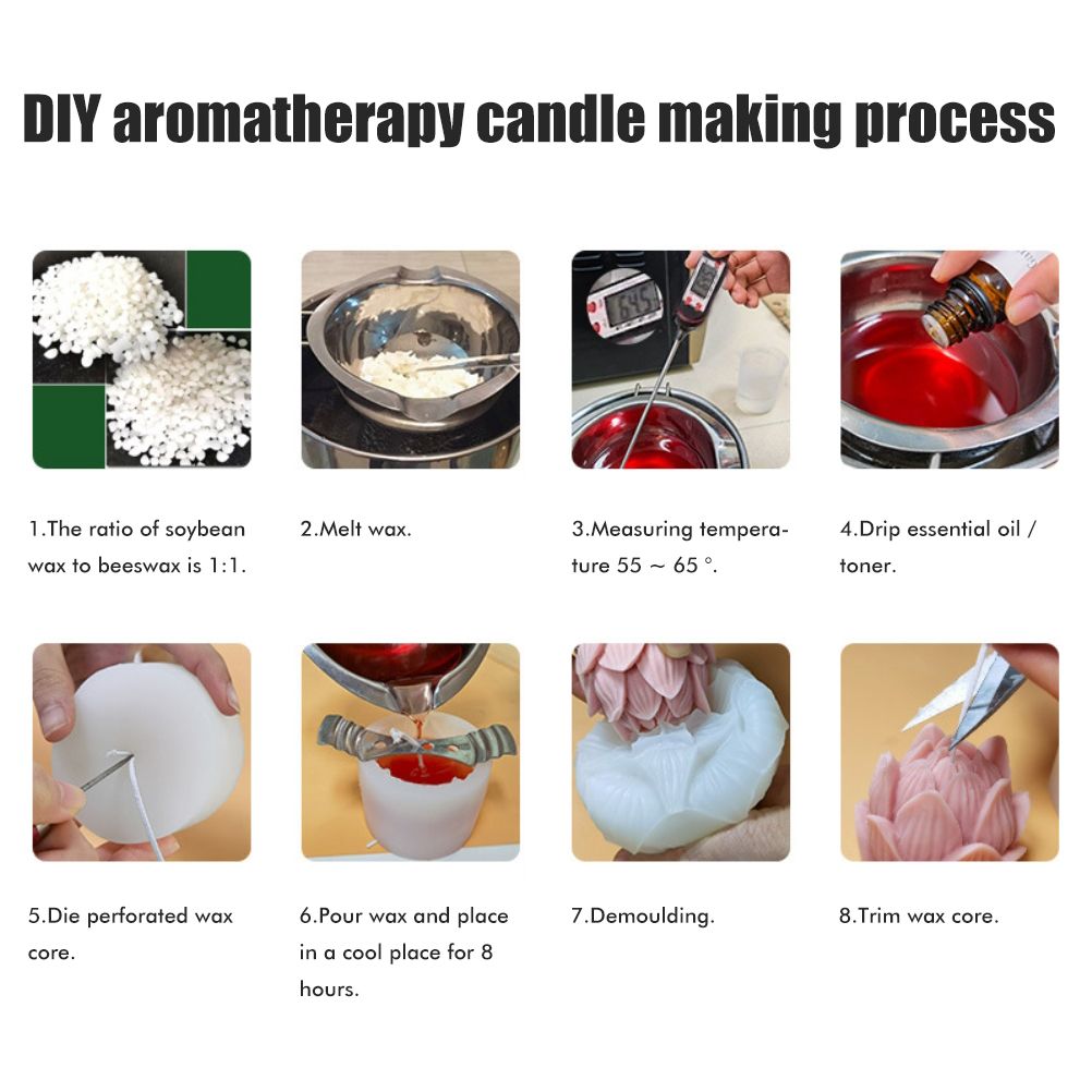 1 Pcs Christmas Tree DIY Silicone Candle Mold for Soap Cake Decorating view 3