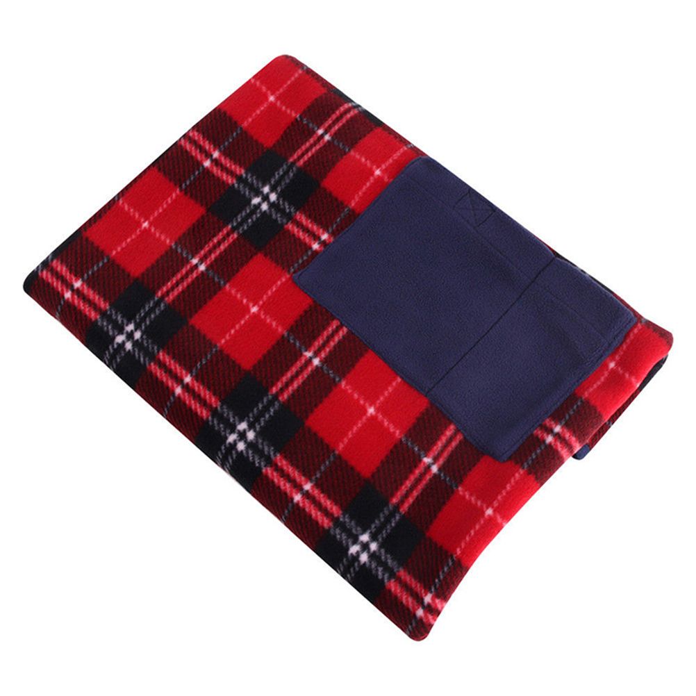 USB Electric Heated Blanket Car Office Warm Blanket Heater Winter Home Knee view 3