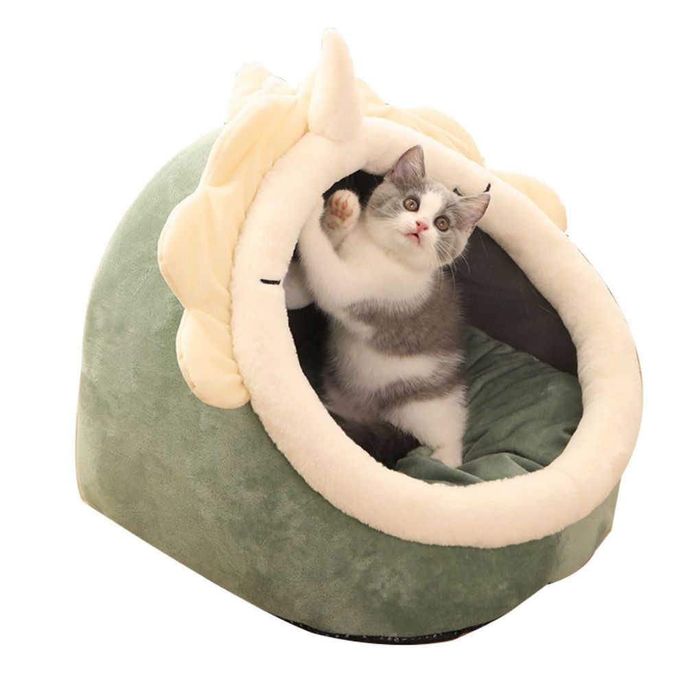 Warm Cozy Pet Bed Non Slip Bottom Cat House Cushion Removable and Washable Pet
