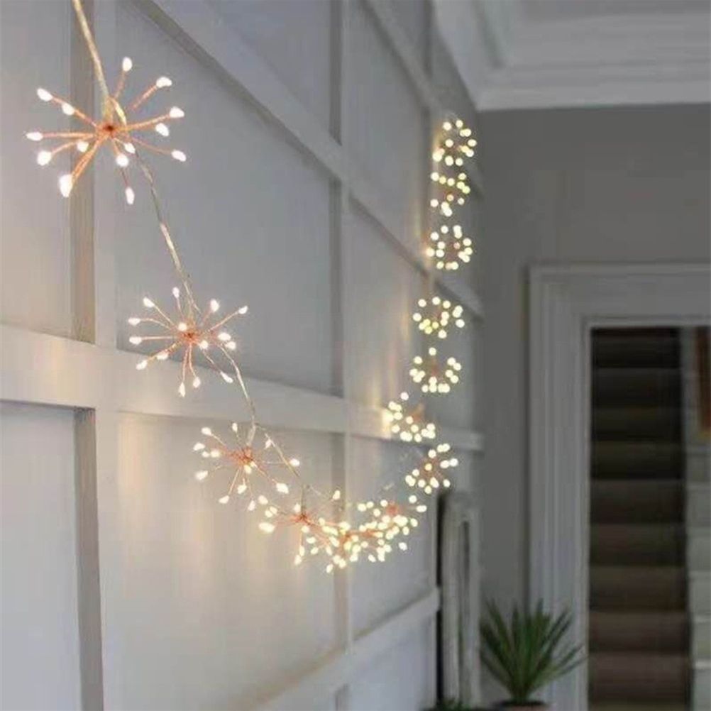 USB Fairy Lights 100LEDs Firework String Lights Christmas LED Fairy String view 5