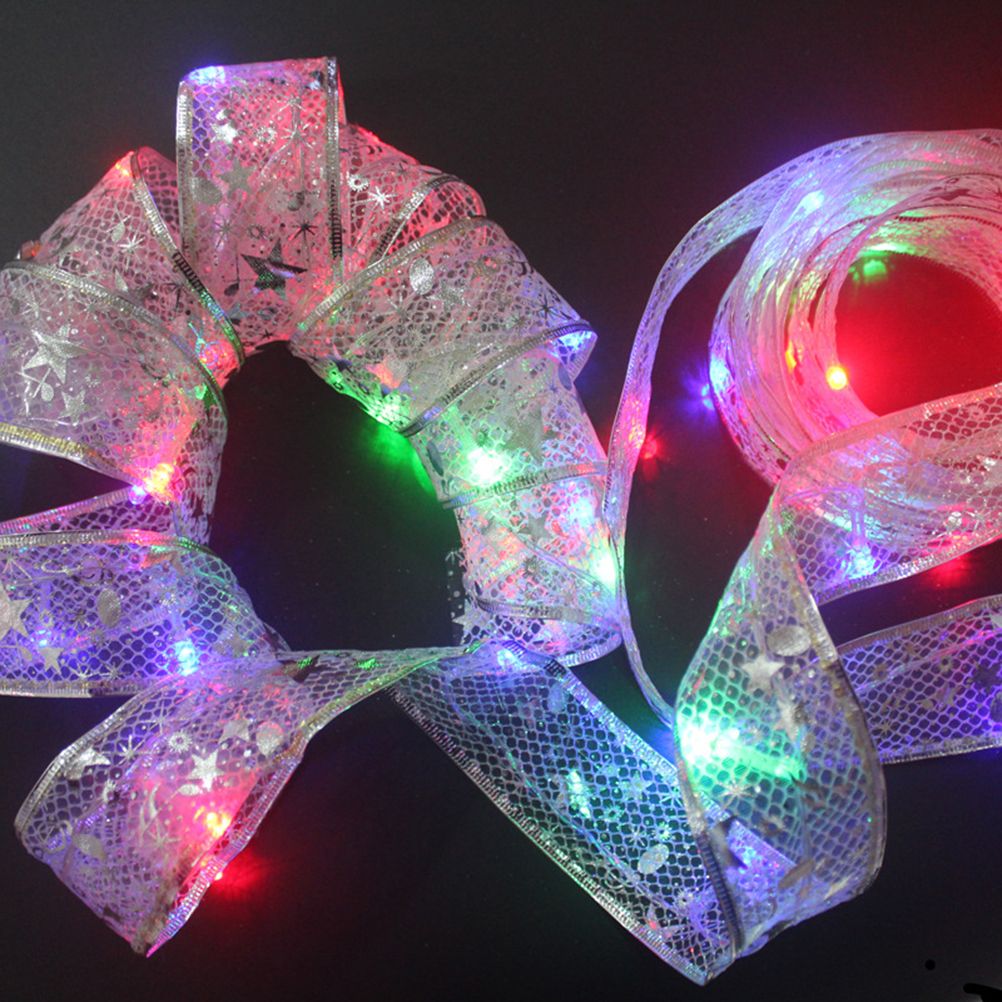 5 or 10 Meters Fairy Lights LED Ribbon Lights String Christmas Tree Glowing view 2