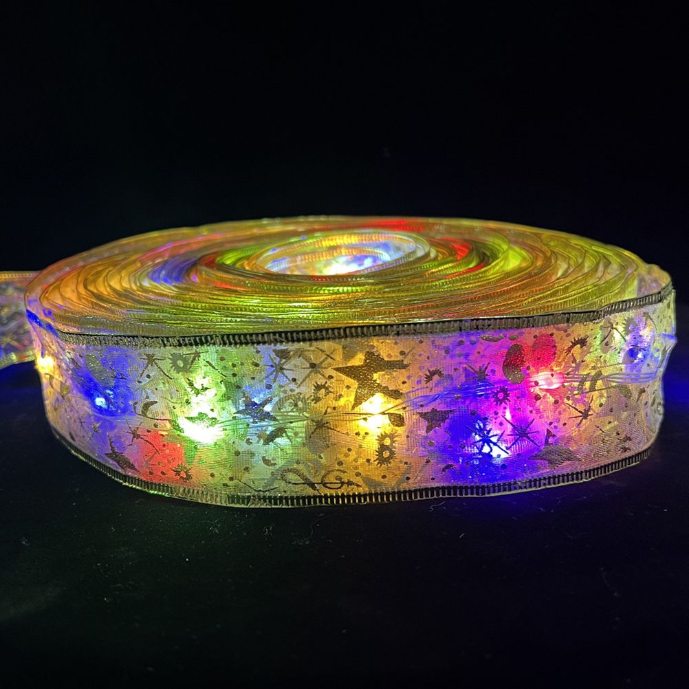 5 or 10 Meters Fairy Lights LED Ribbon Lights String Christmas Tree Glowing view 6