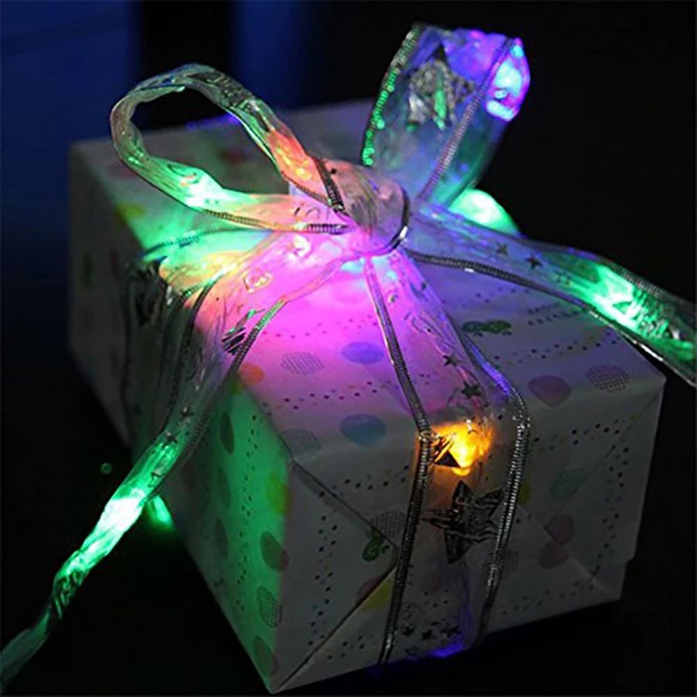 5 or 10 Meters Fairy Lights LED Ribbon Lights String Christmas Tree Glowing view 10