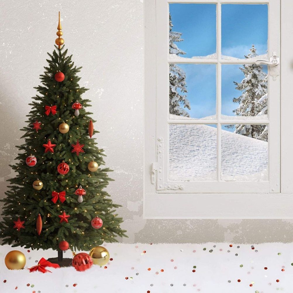 Christmas Artificial Snow Decoration Christmas Glitter Snow Blanket Christmas view 3