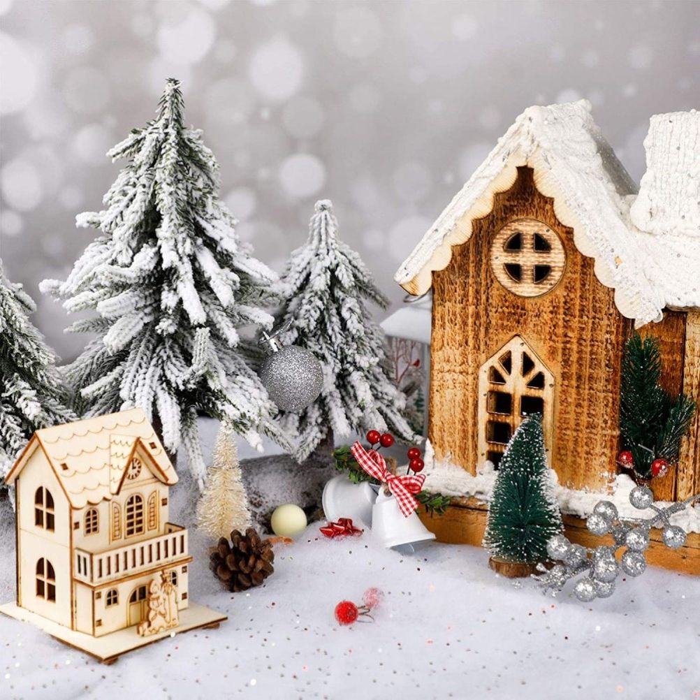 Christmas Artificial Snow Decoration Christmas Glitter Snow Blanket Christmas view 6