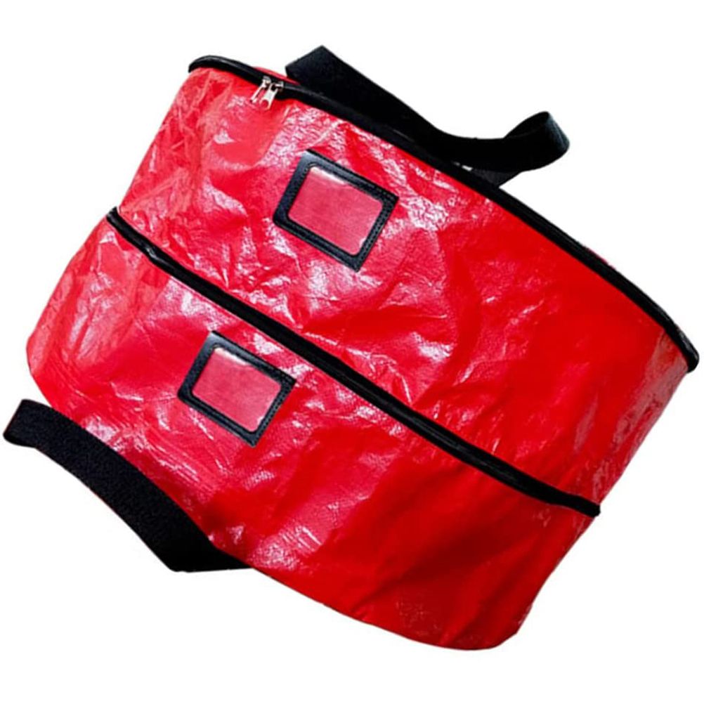 Double Layer Christmas Wreath Storage Bag Large Capacity Wreath Storage view 5