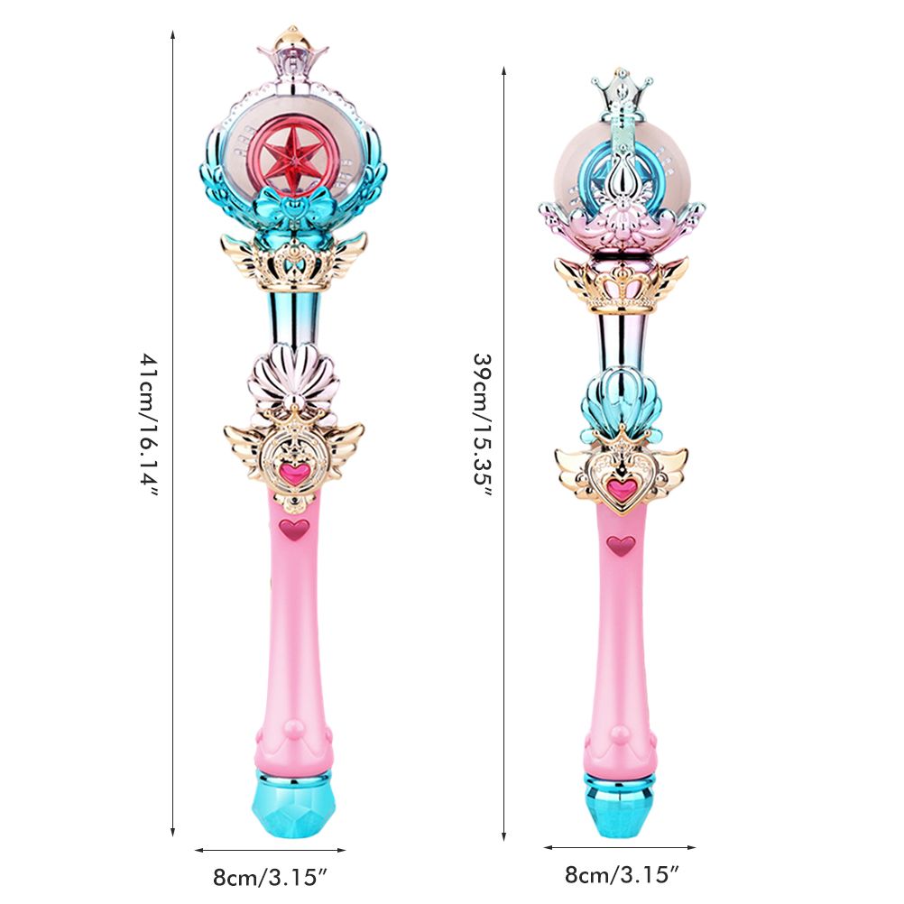 Luminous Fairy Wand Stick Princess Lighting Sticks Cute Mini Toy Christmas New view 2