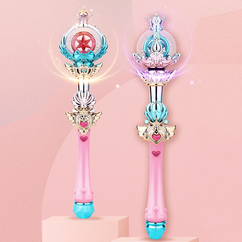 Luminous Fairy Wand Stick Princess Lighting Sticks Cute Mini Toy Christmas New view 4