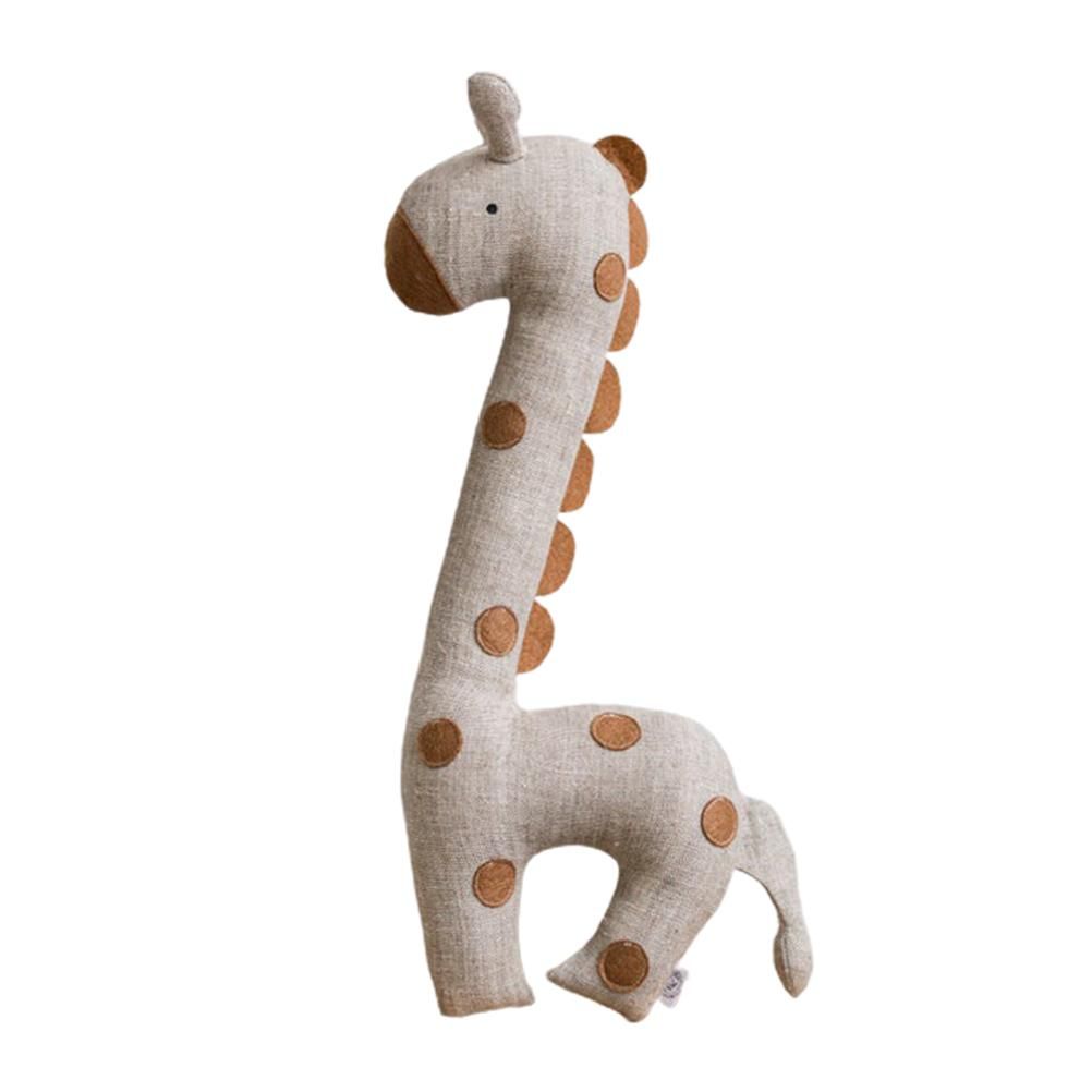 Cartoon Stuffed Plush Animal Pillow Cotton Goose Giraffe Rooster Plush Cushion