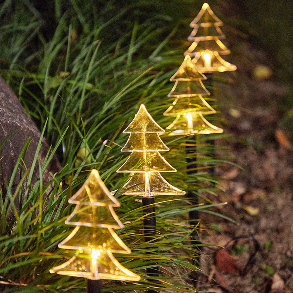 Solar Christmas Star Lights Outdoor Energy Saving Waterproof Solar Powered view 6